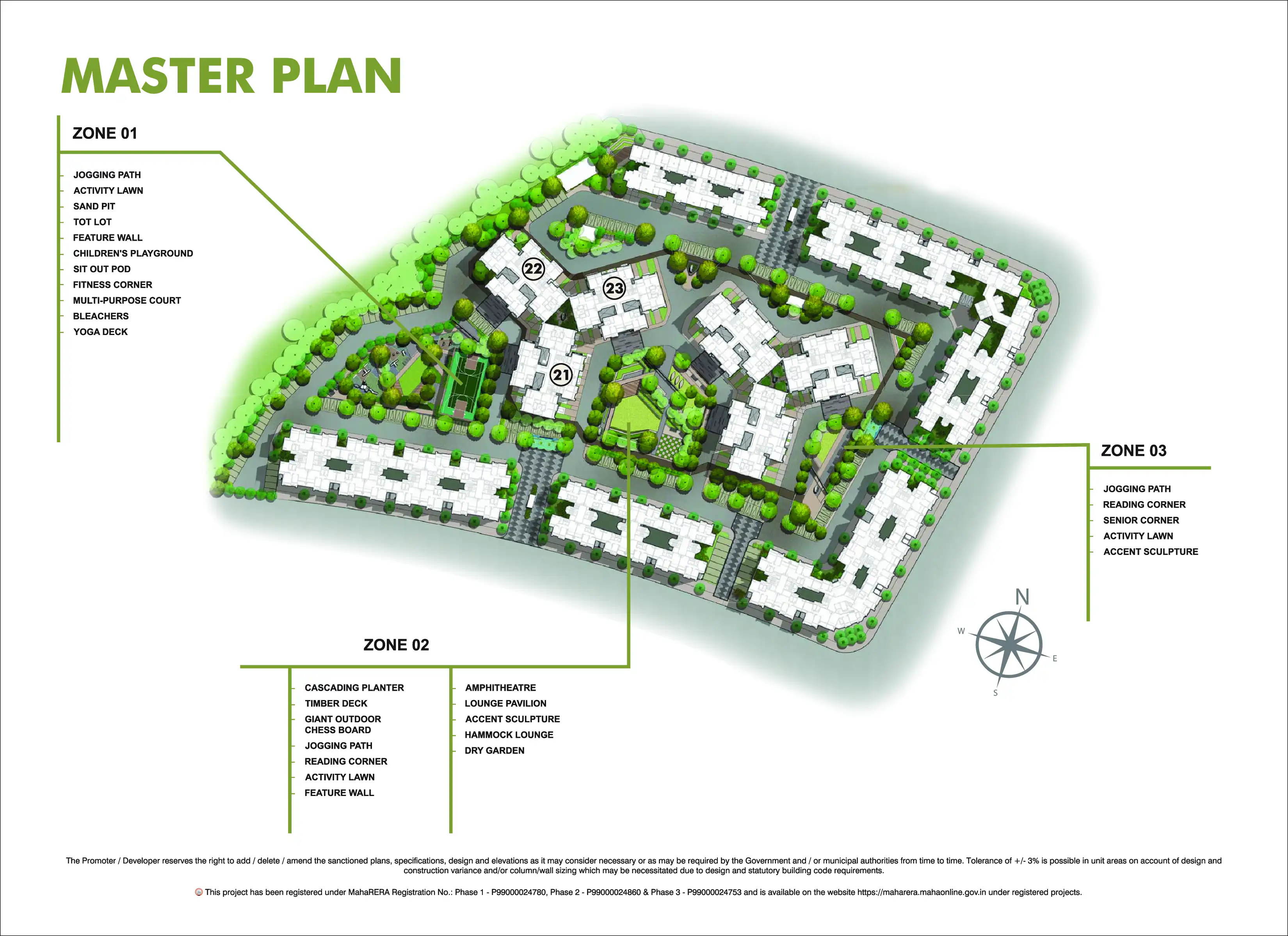 Evershine Amavi 303 Master Plan