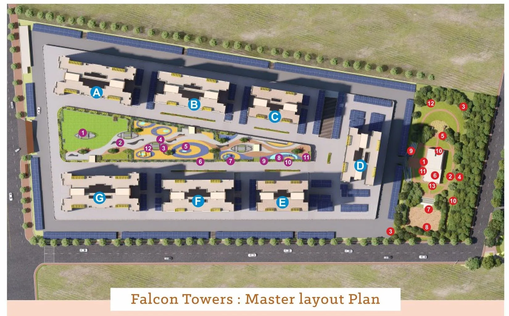 Riverview City Falcon Tower Master Plan