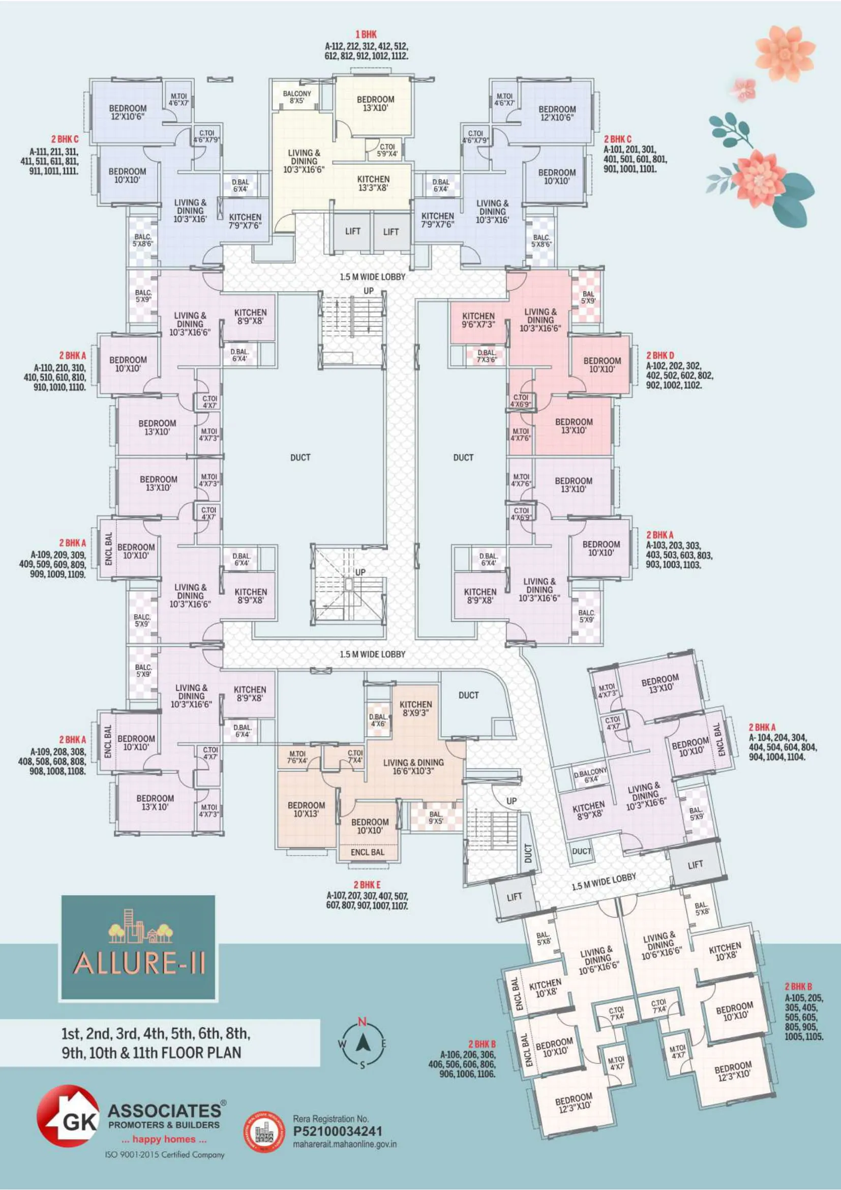 GK Allure II Floor plan 1