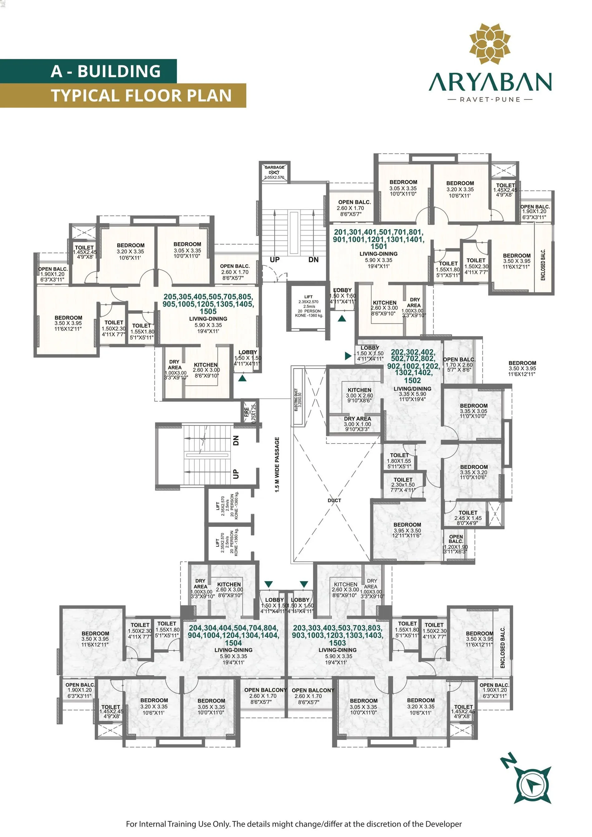GK Aryaban Floor plan 4