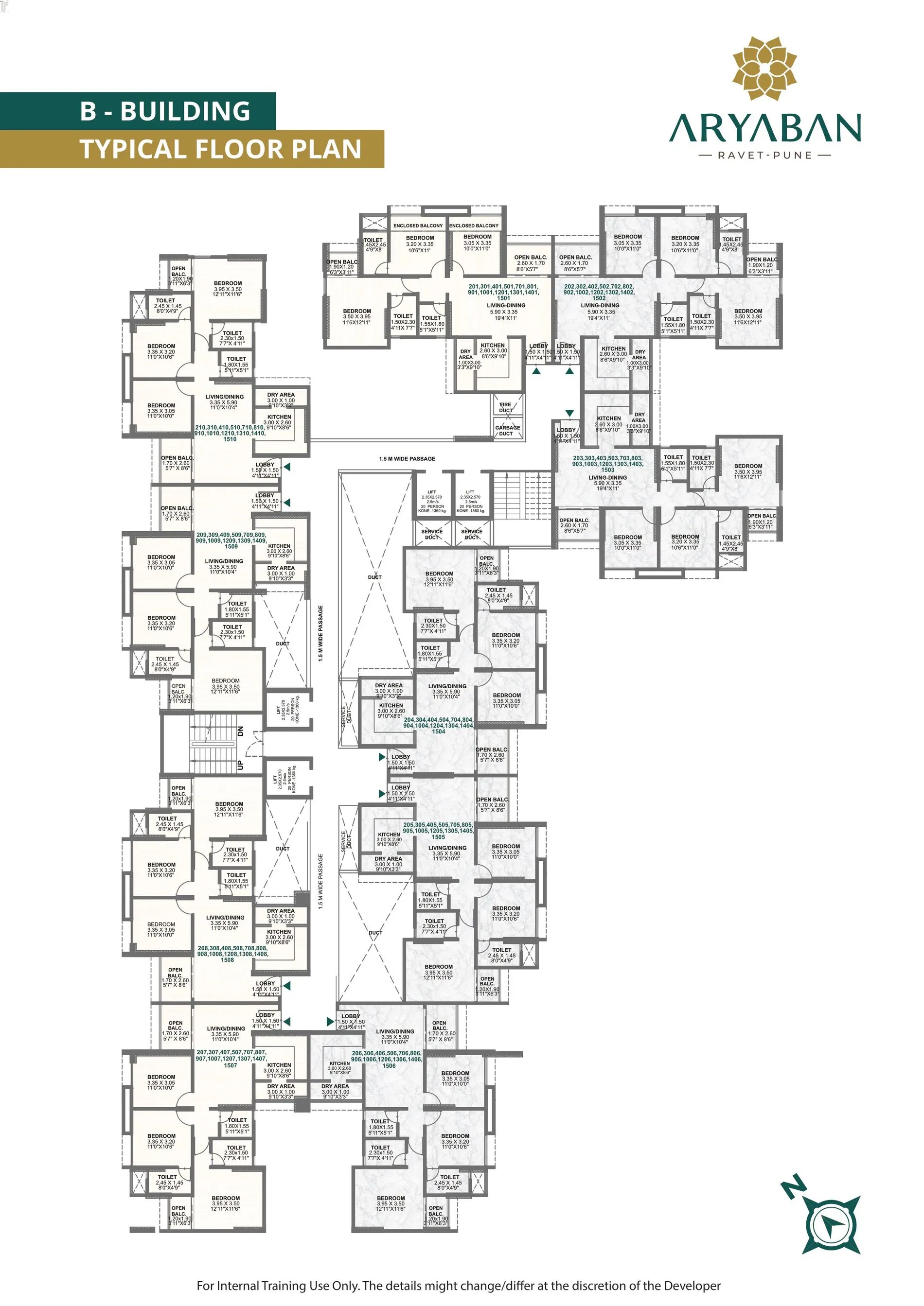 GK Aryaban Floor plan 3