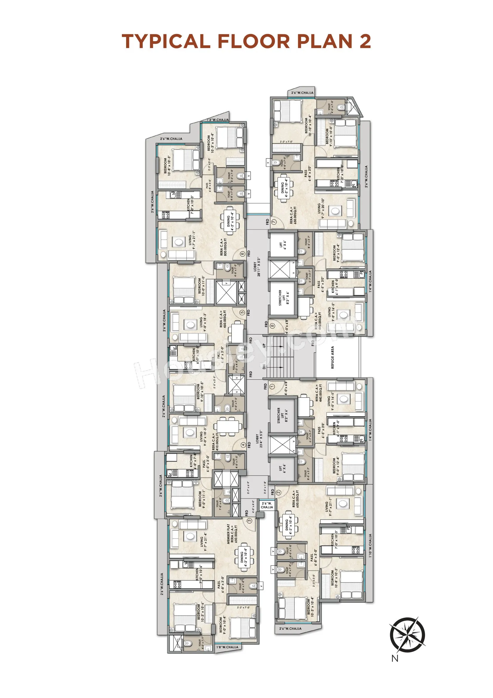 Gagan 138 Floor plan 2
