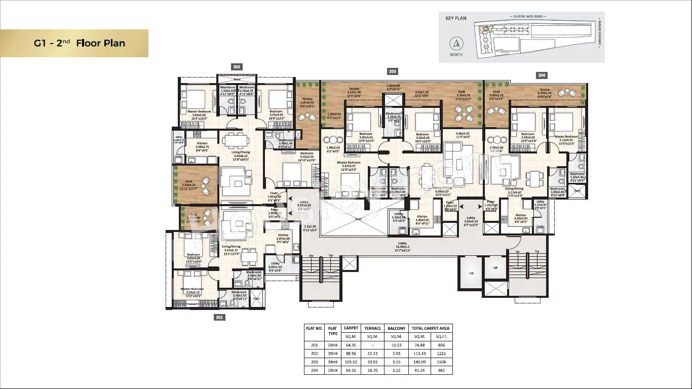 Gagan Adira Floor plan 1