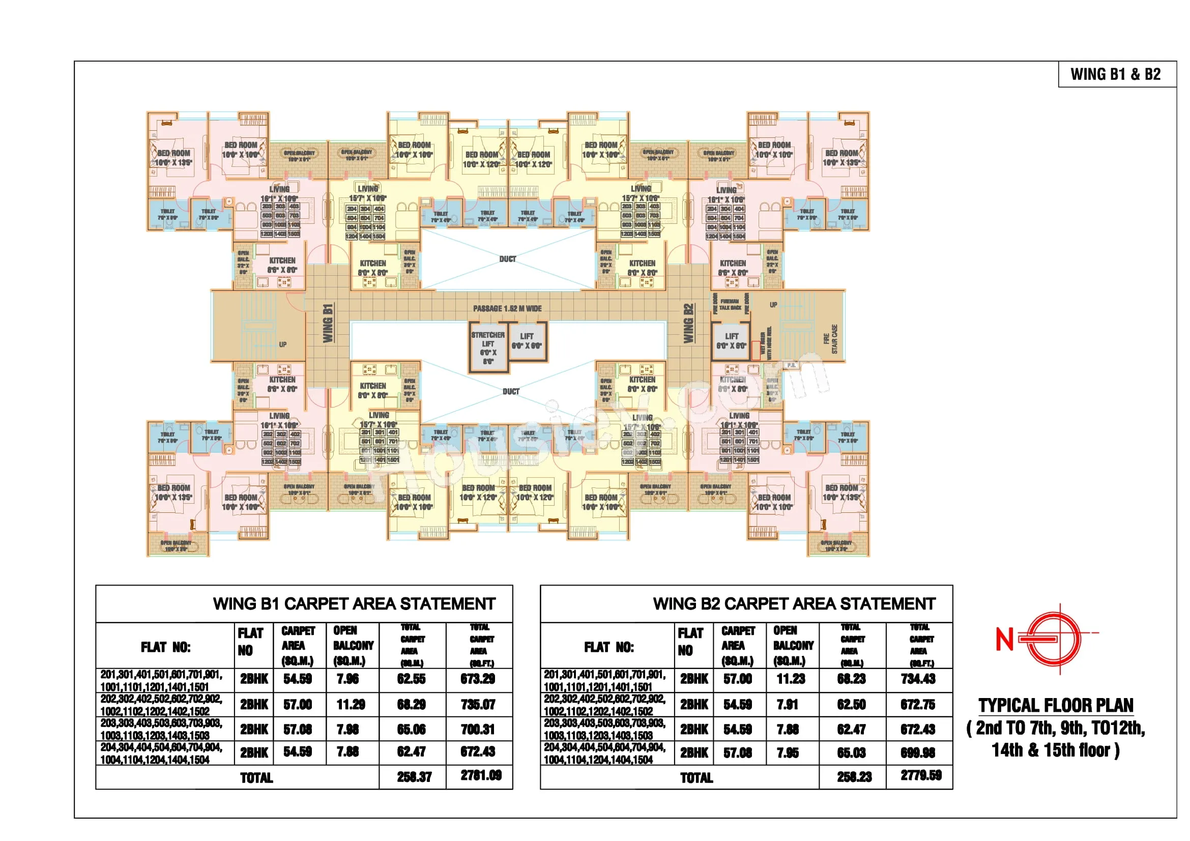 Gagan Micasaa Phase 3 Floor plan 1