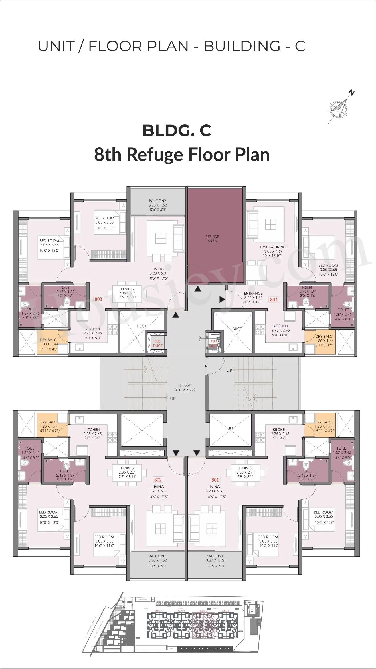 Gagan Myra Floor plan 2