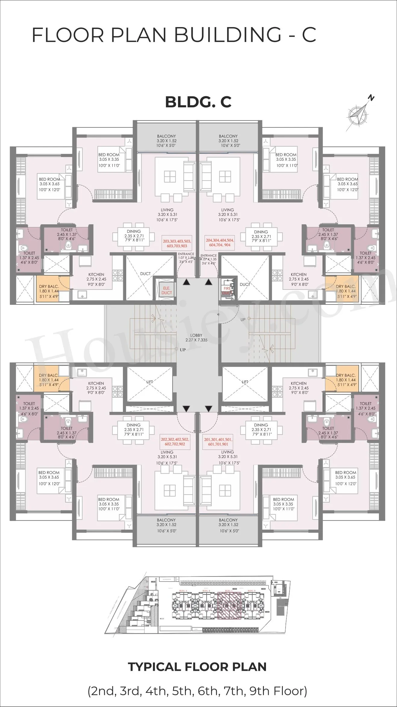 Gagan Myra Floor plan 3