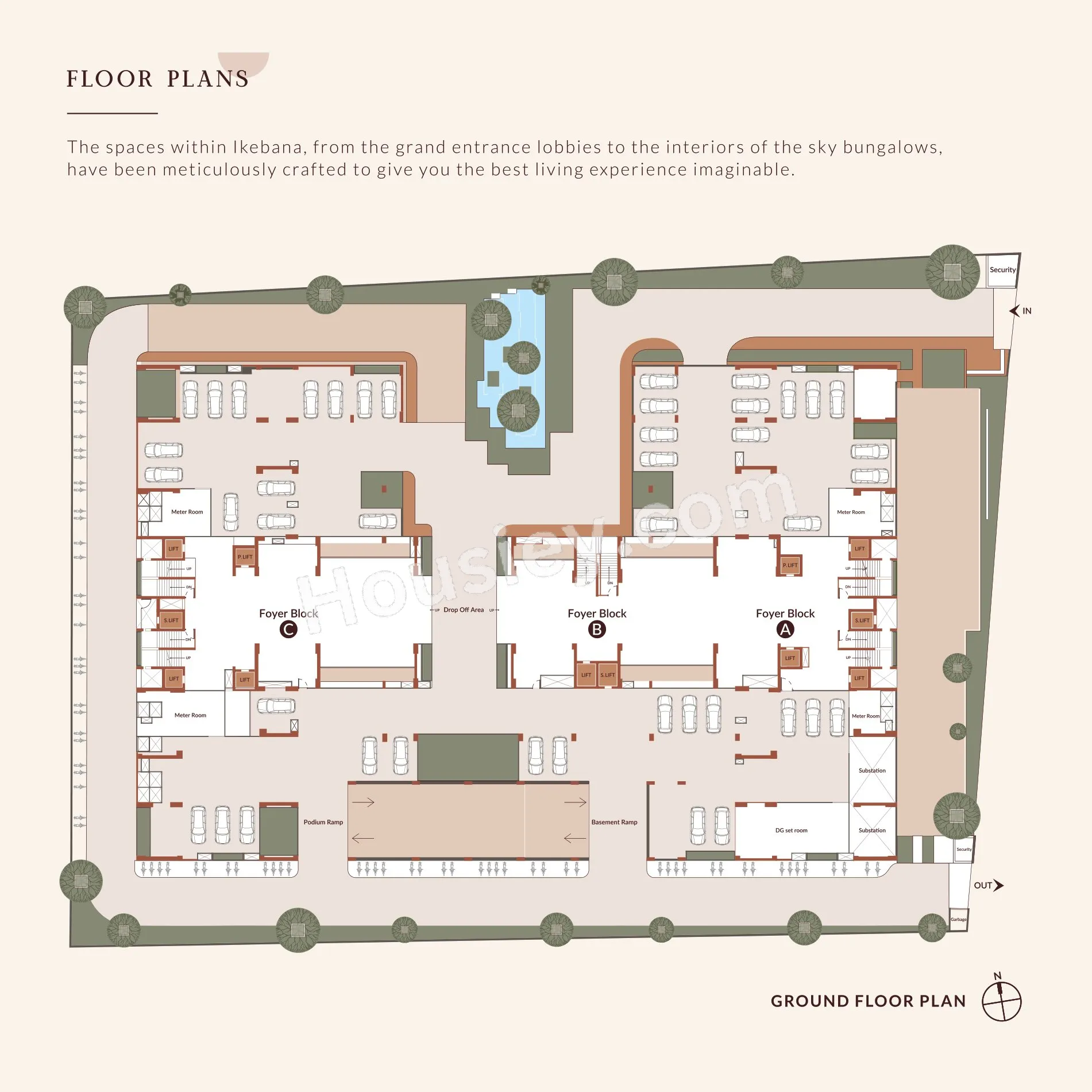 Gala Ikebana Floor plan 1