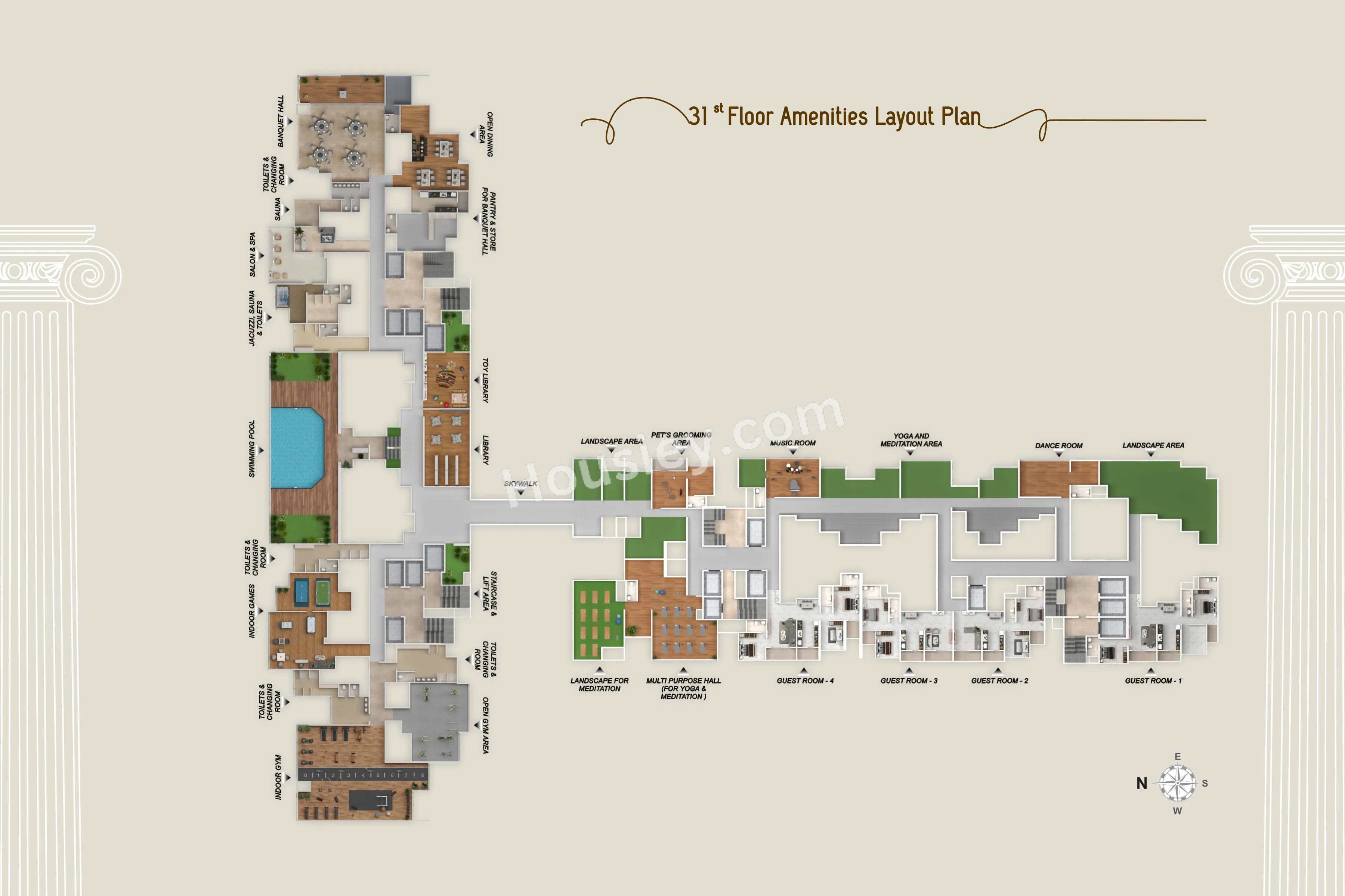 Galaxy Orizzonte Floor plan 1