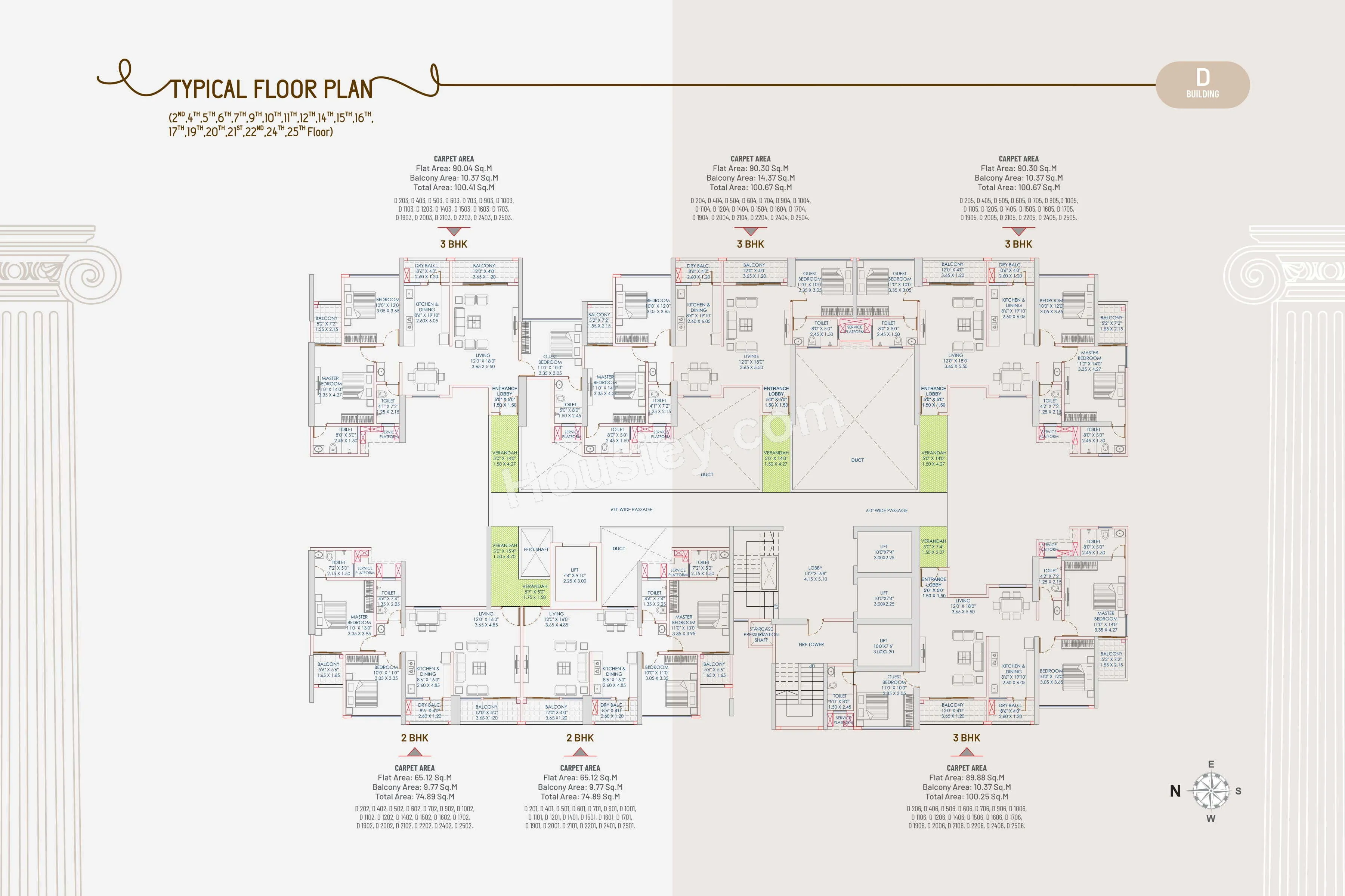 Galaxy Orizzonte Floor plan 3