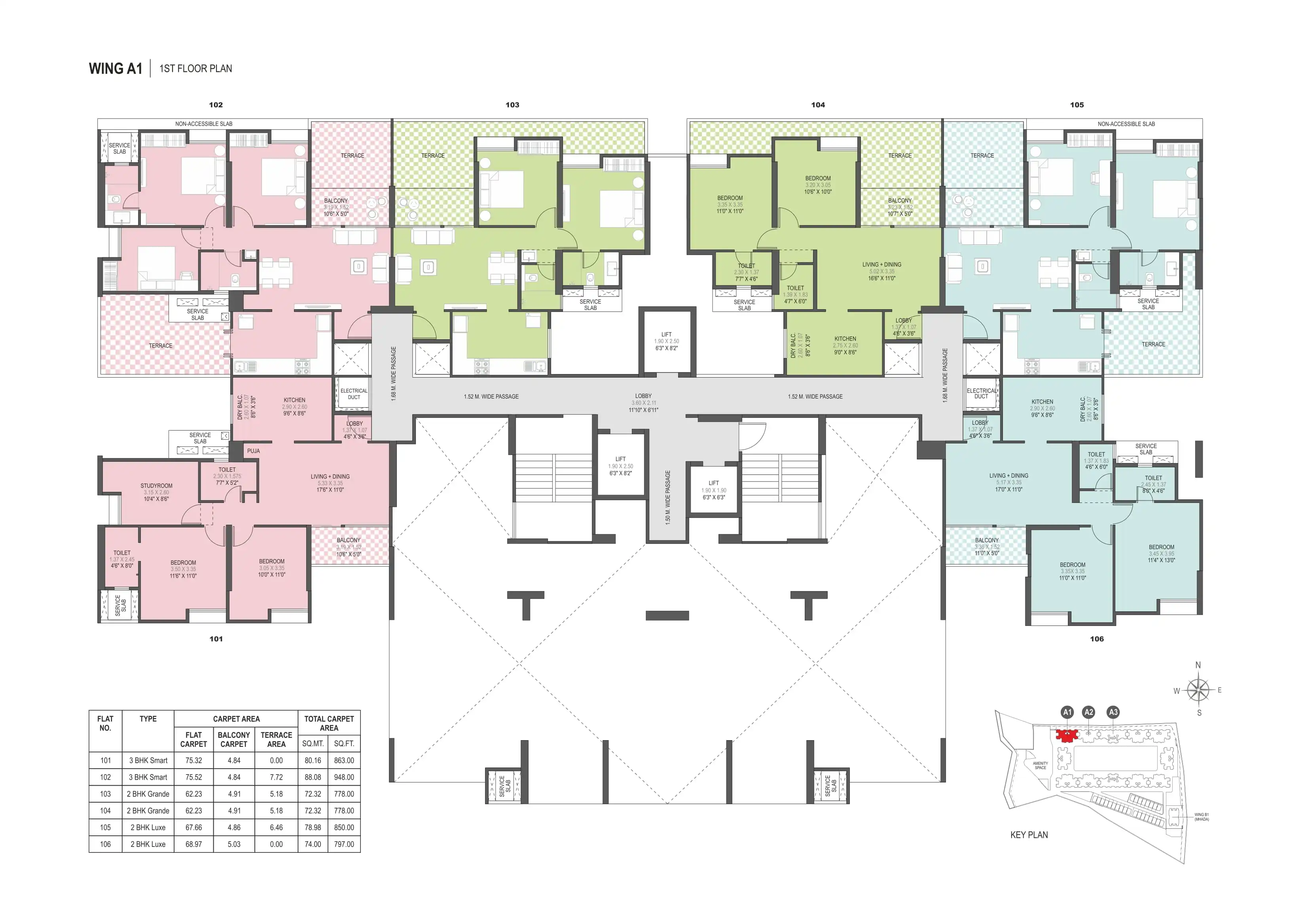 Gini Vivante Floor plan 2