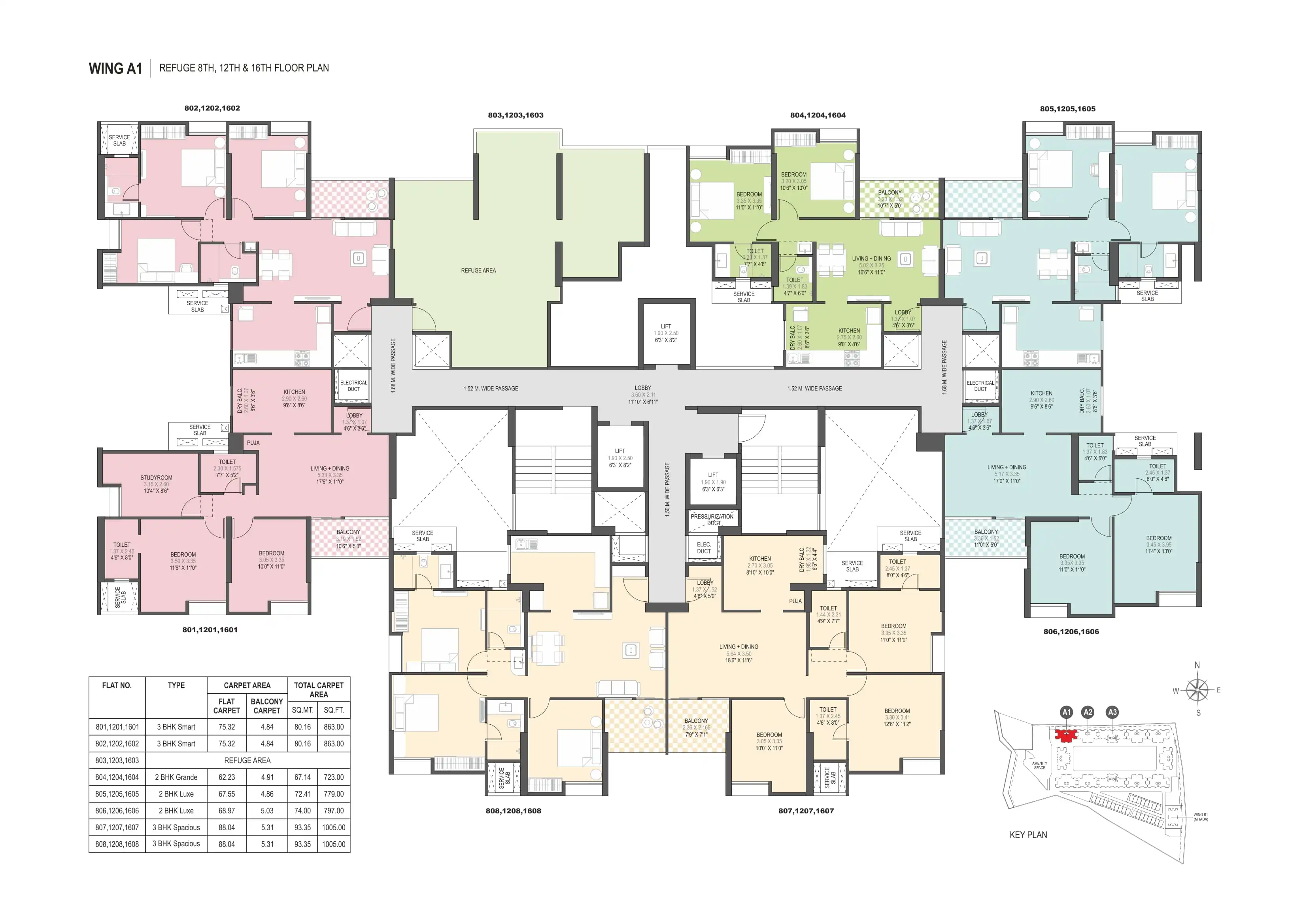 Gini Vivante Floor plan 1