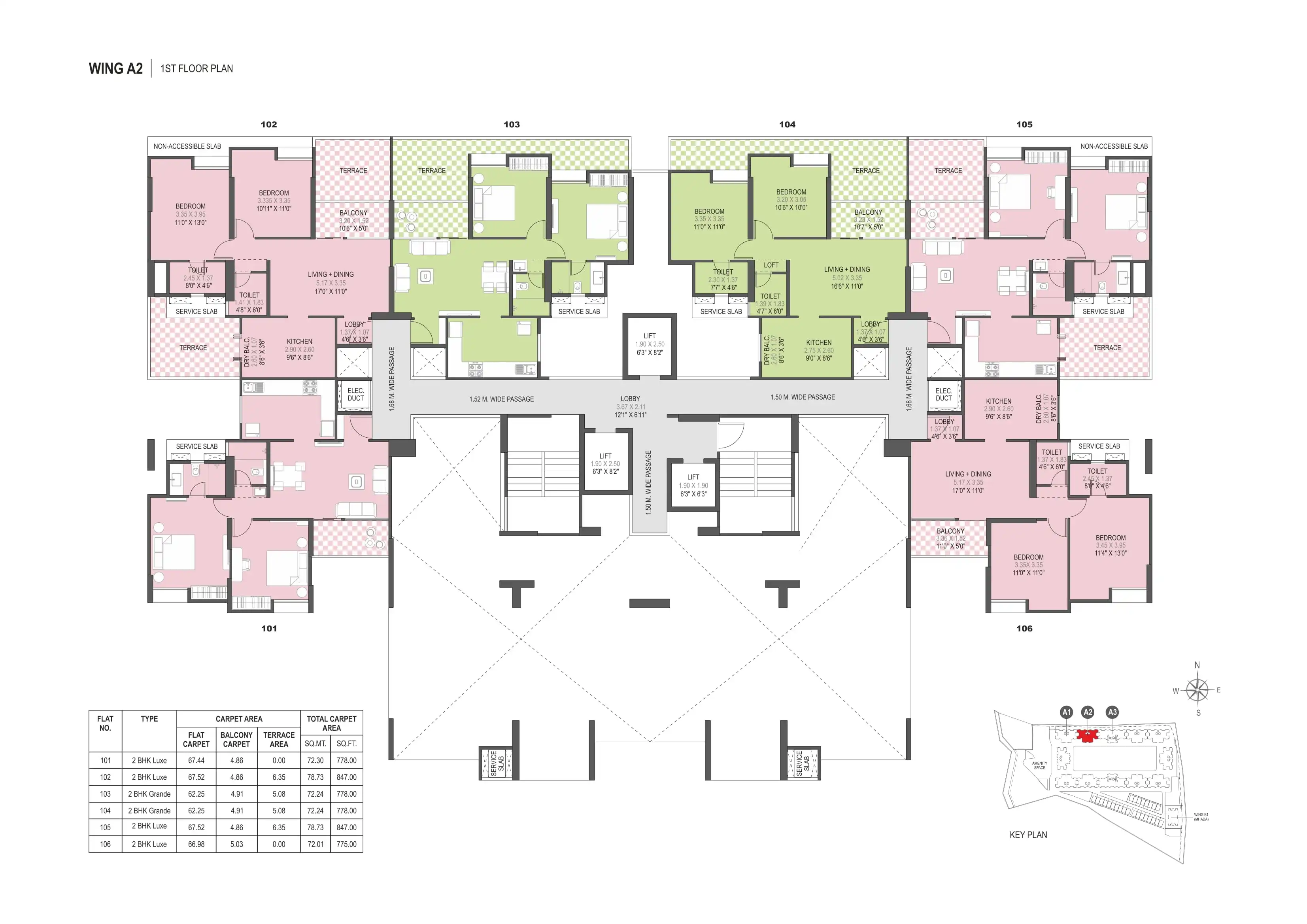 Gini Vivante Floor plan 3