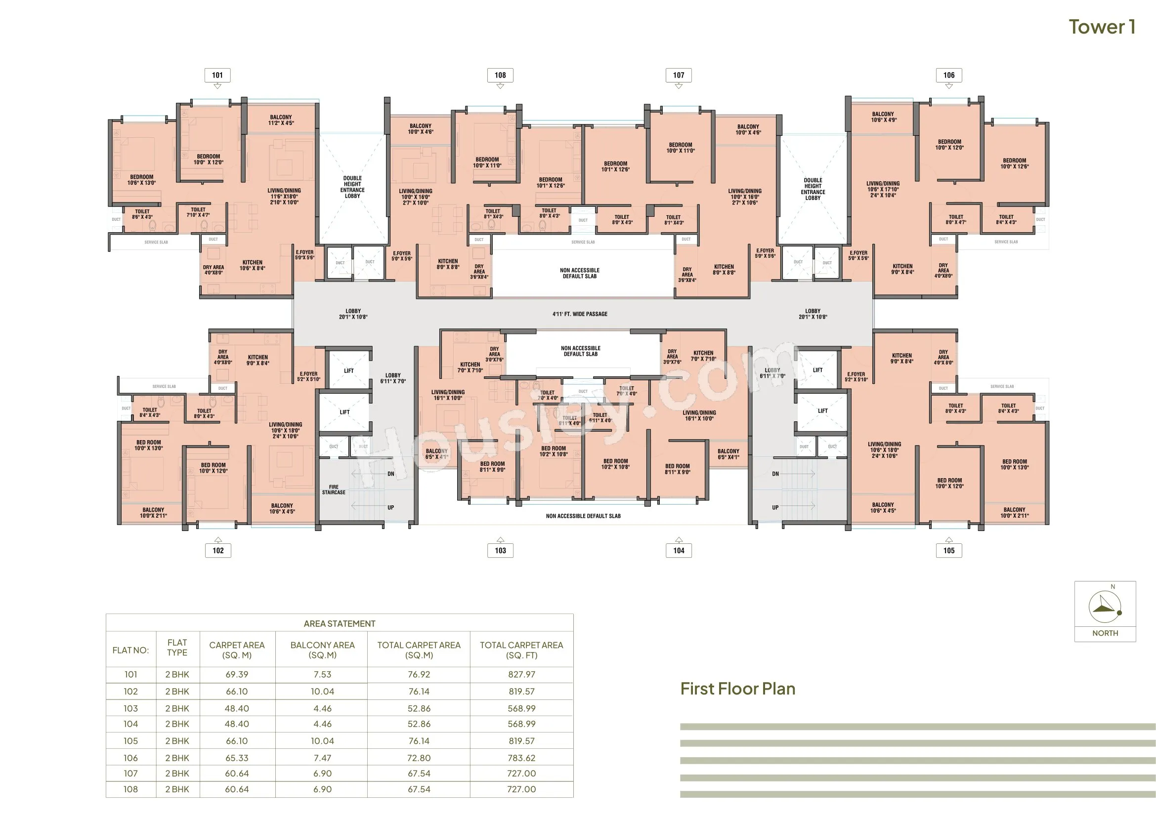 Global Inspira Floor plan 1