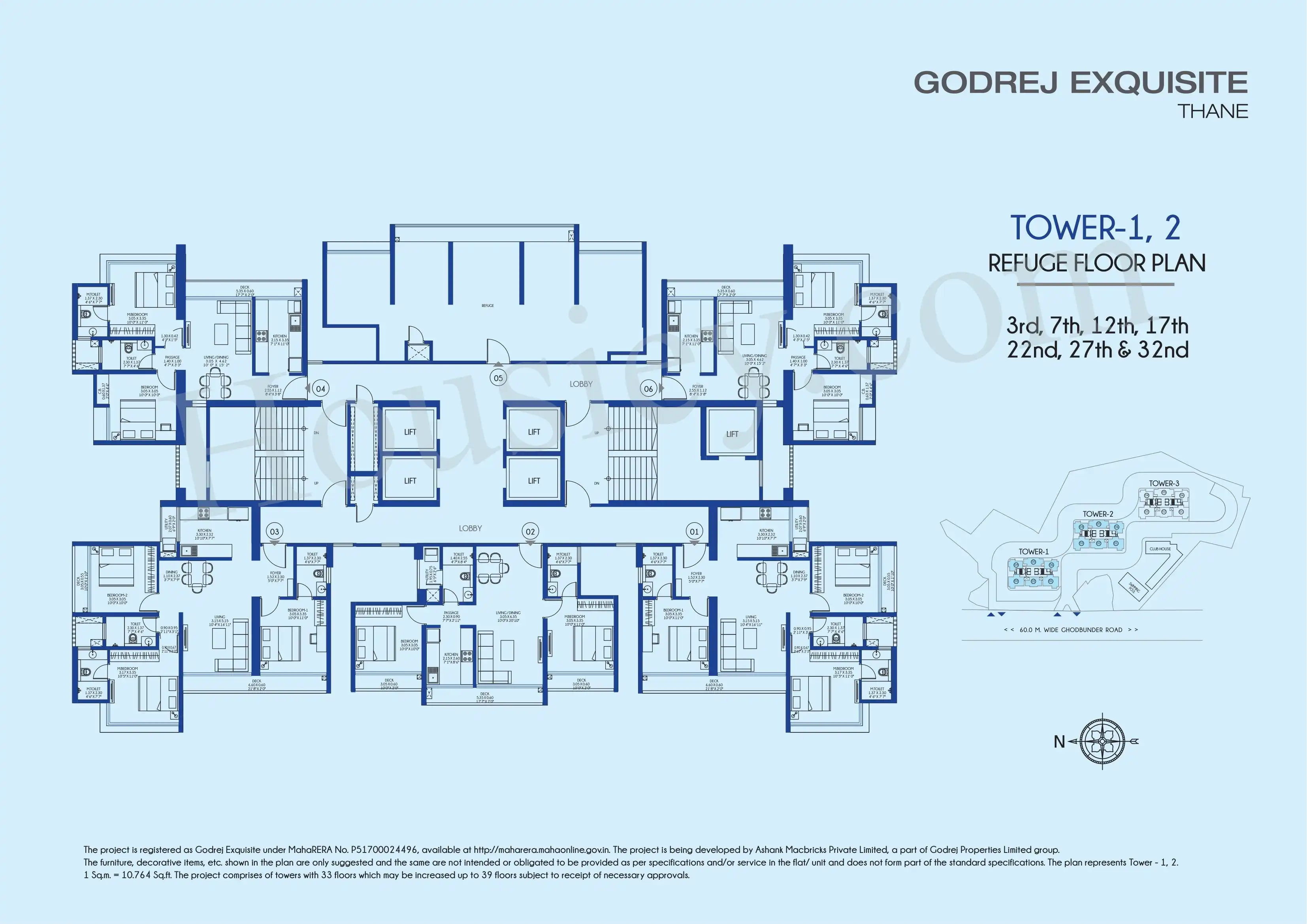 Godrej Exquisite Floor plan 2