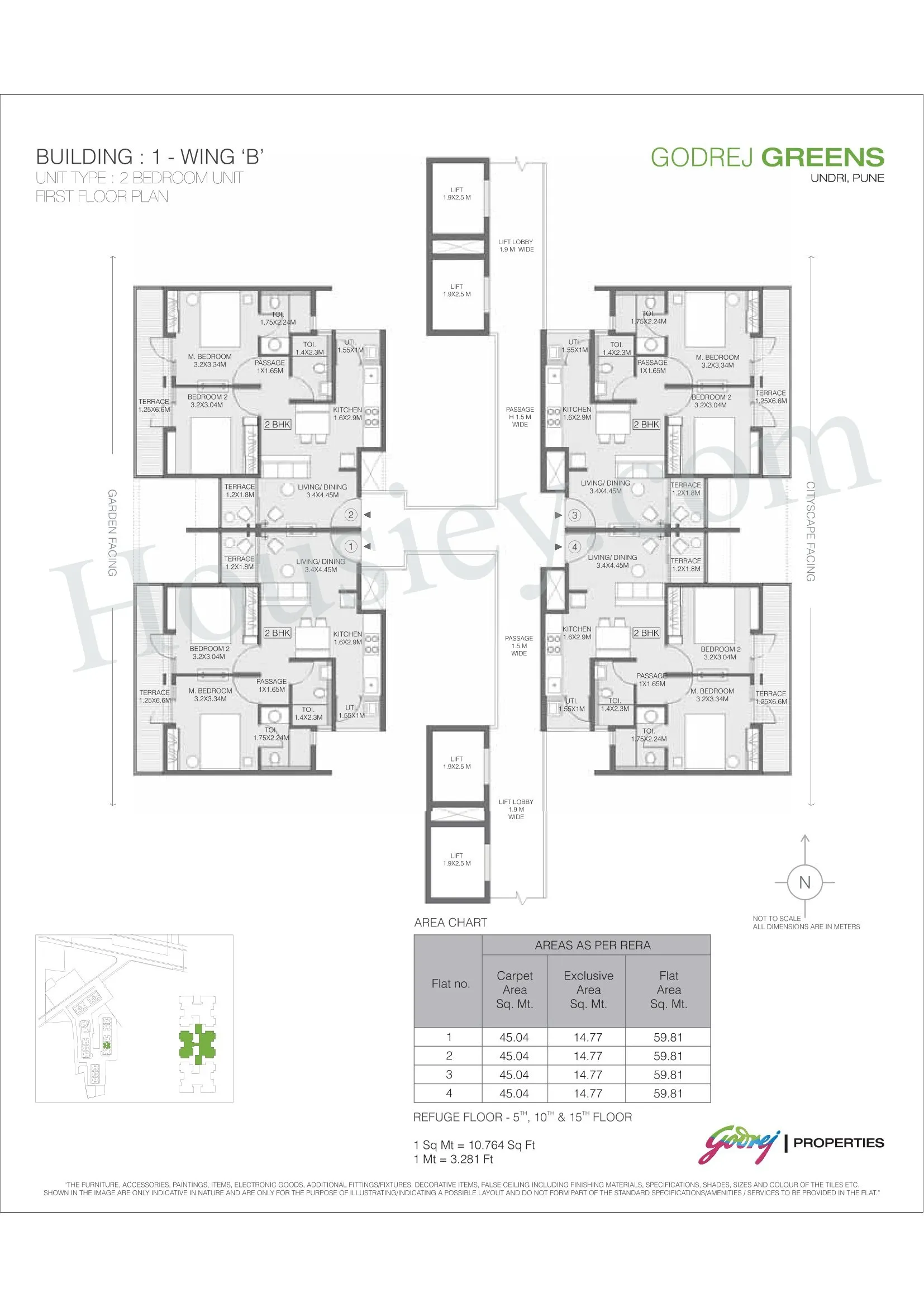 Godrej Greens Floor plan 3