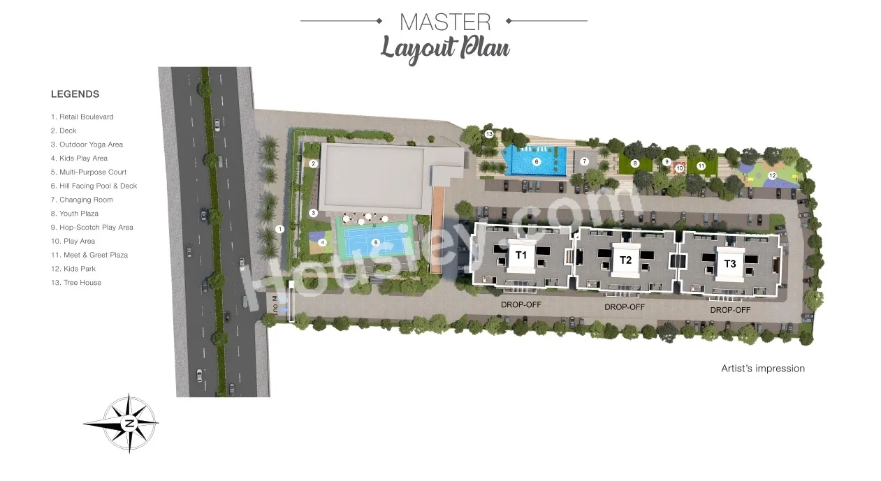 Godrej Hillside Master Plan