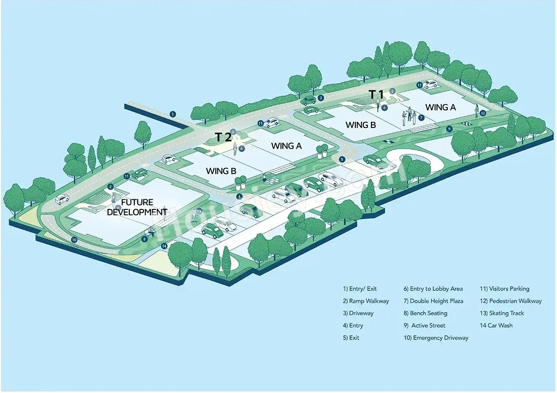Godrej Horizon Floor plan 1