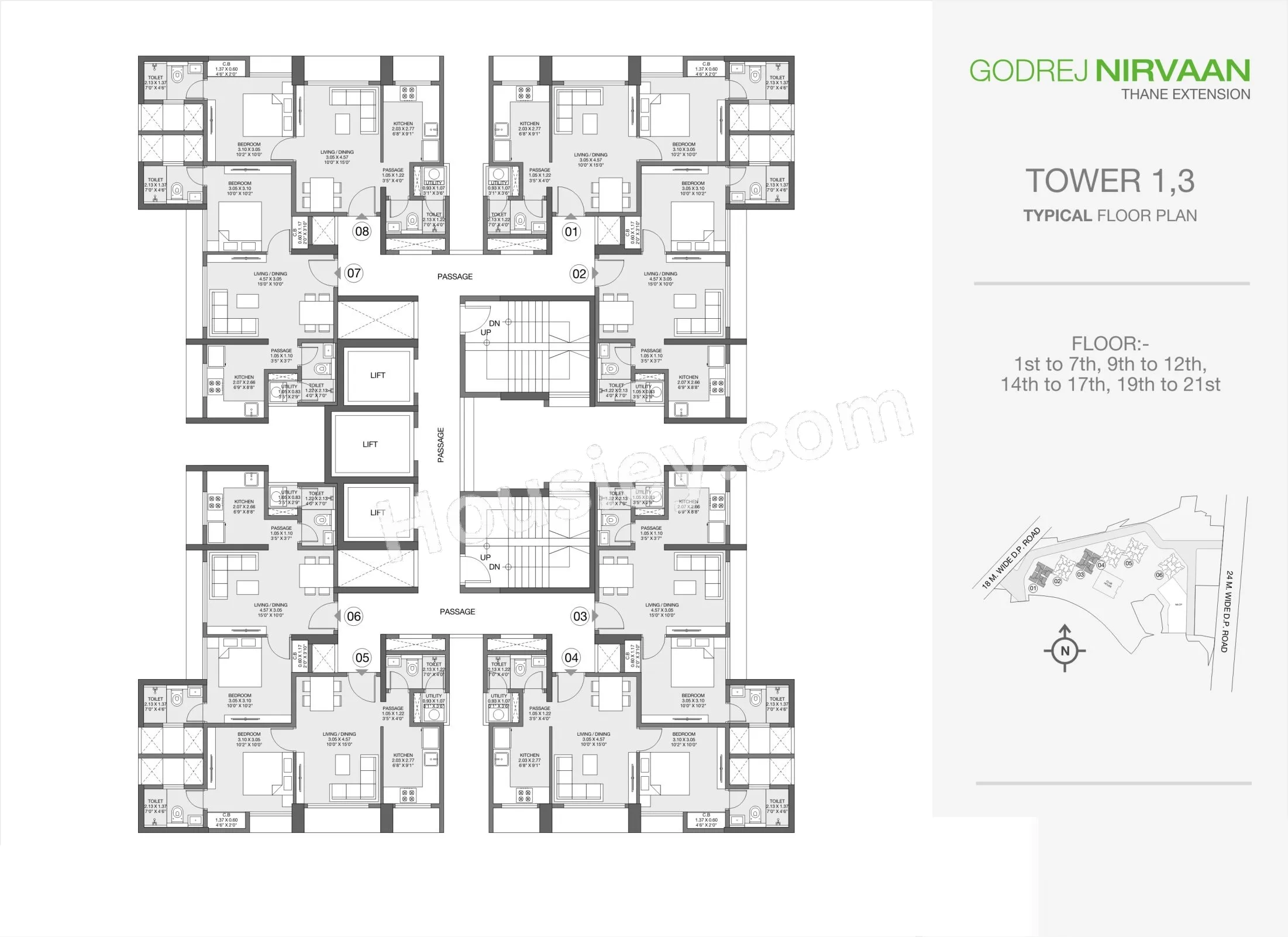 Godrej Nirvaan Floor plan 2