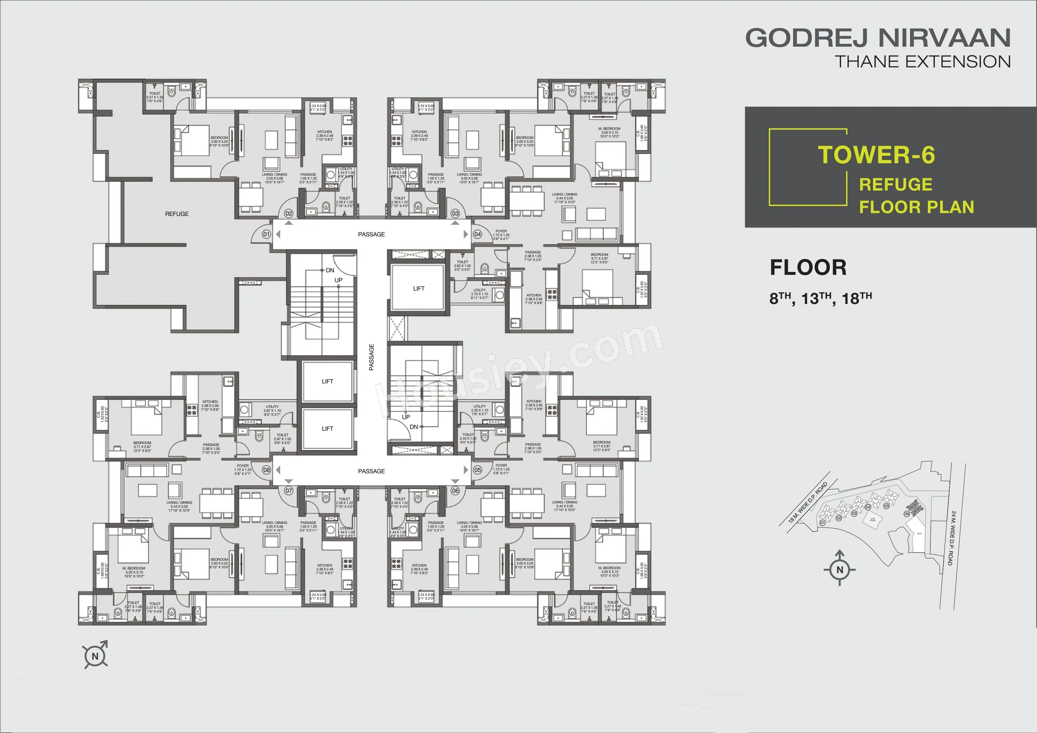 Godrej Nirvaan Floor plan 7