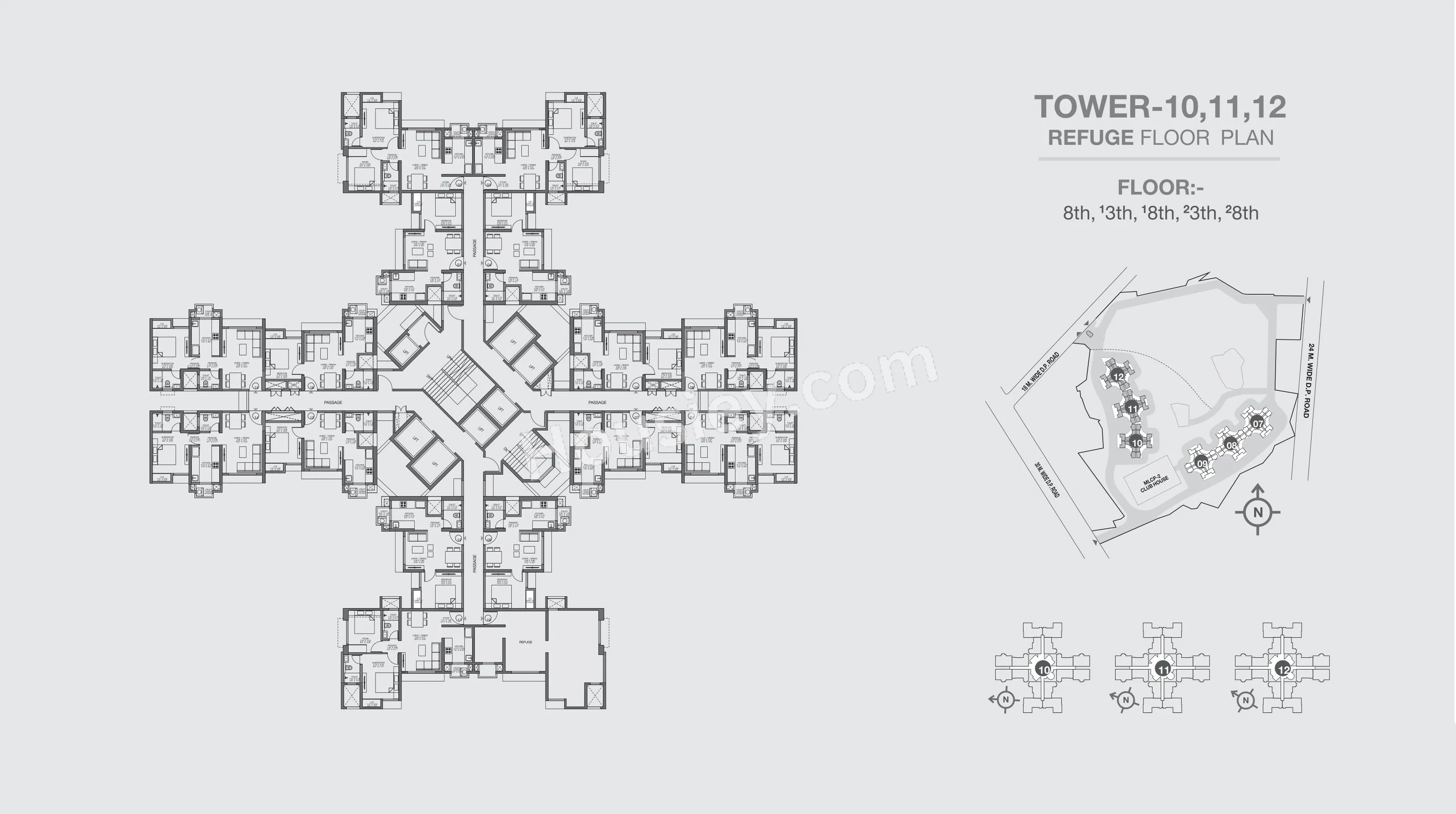 Godrej Upavan Floor plan 1