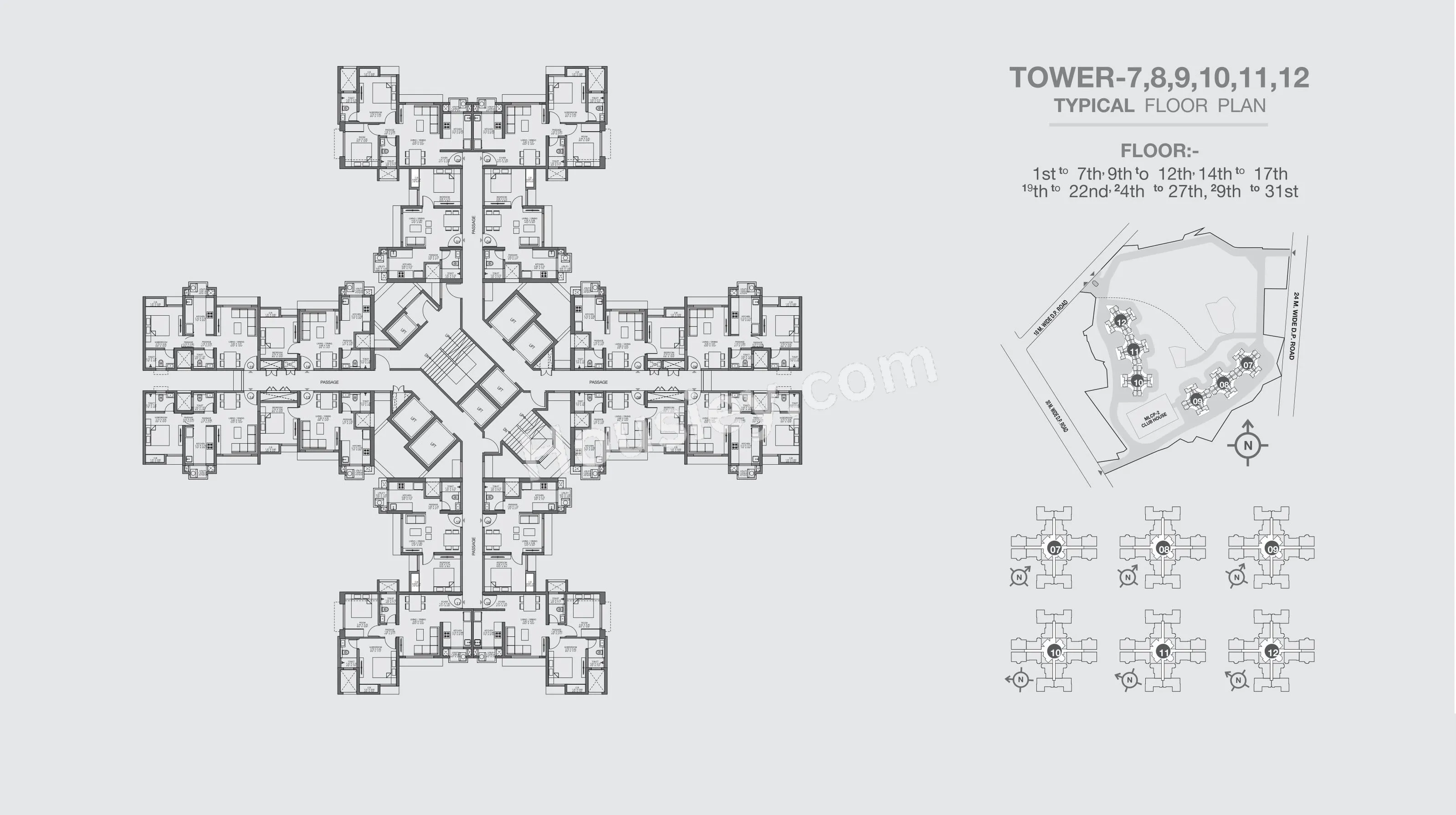 Godrej Upavan Floor plan 2