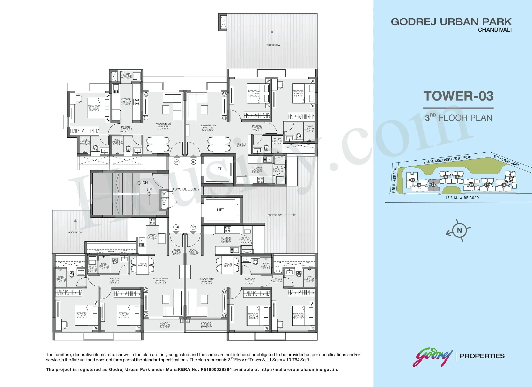 Godrej Urban Park Floor plan 6