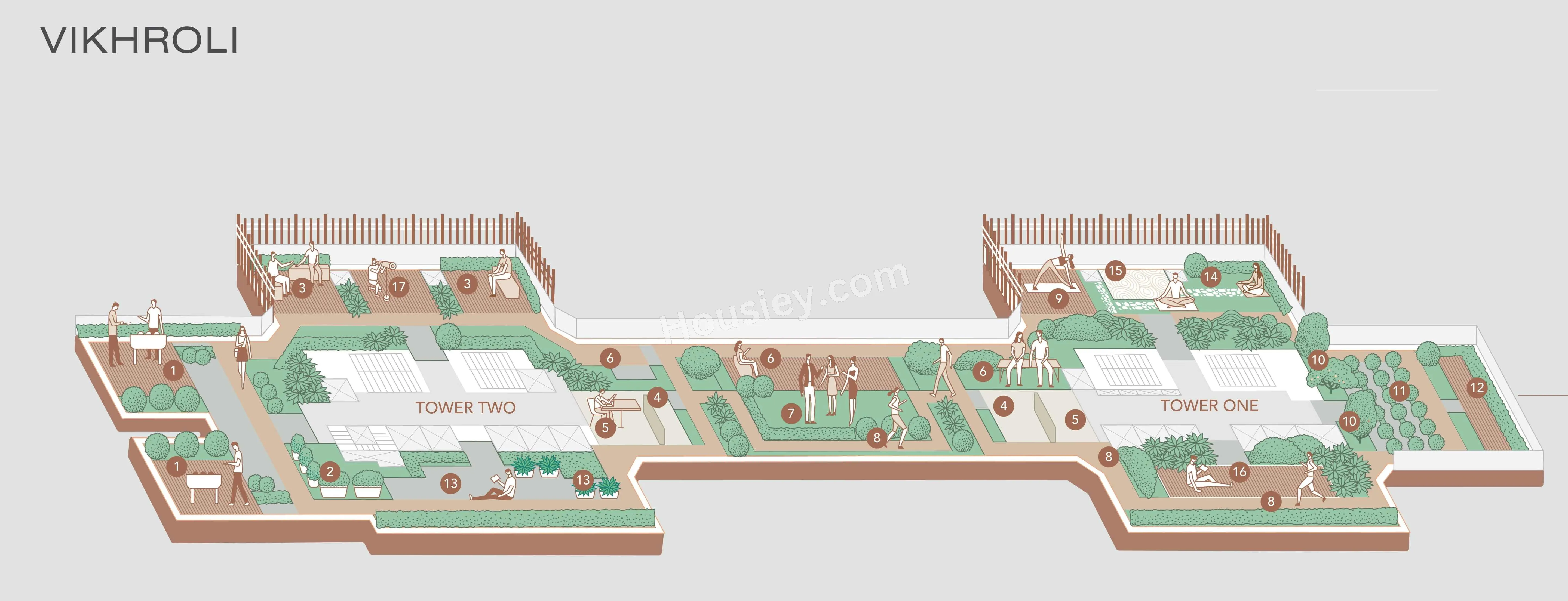 Godrej Vistas Floor plan 3
