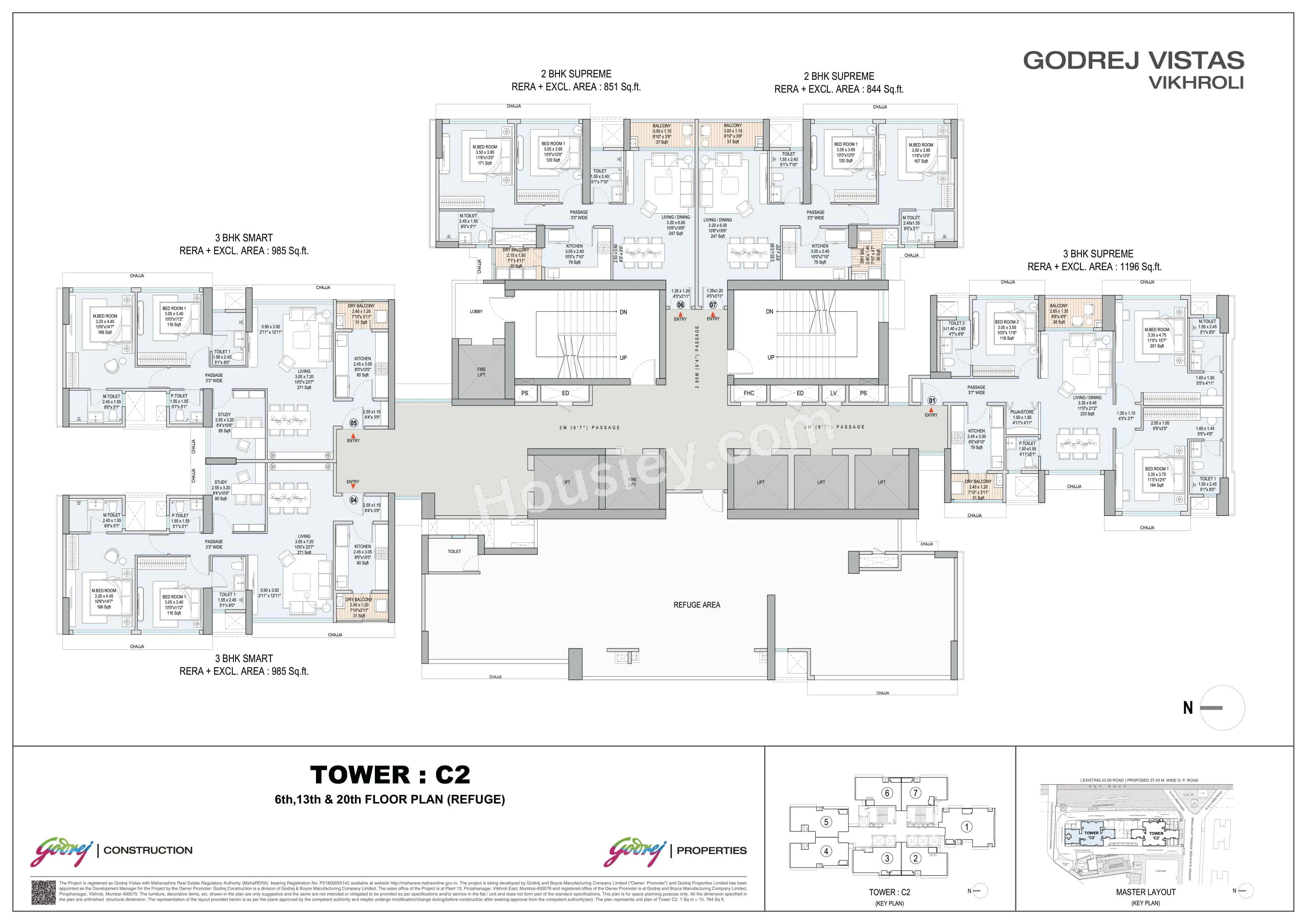 Godrej Vistas Floor plan 6