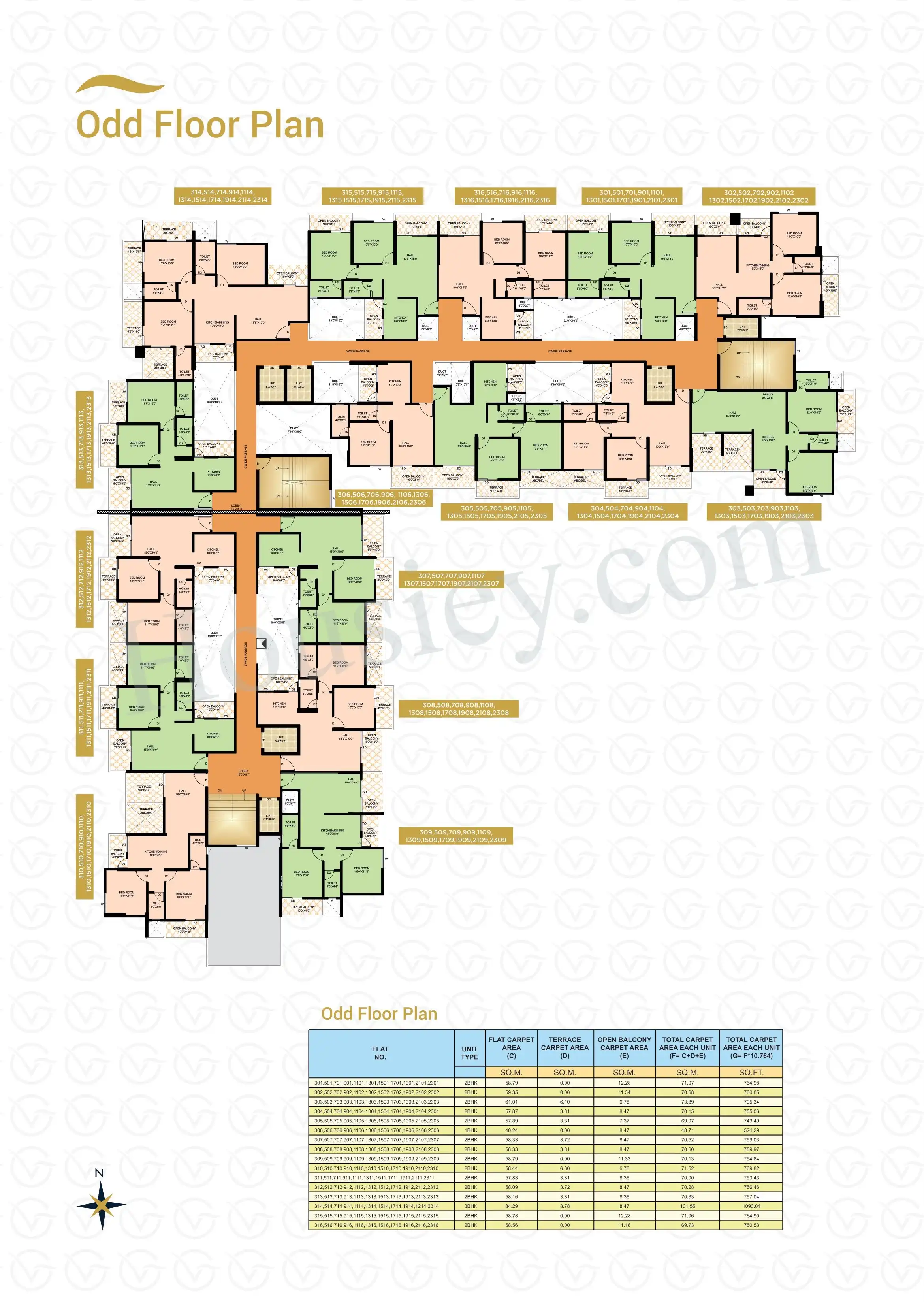 Golden Valley Floor plan 3