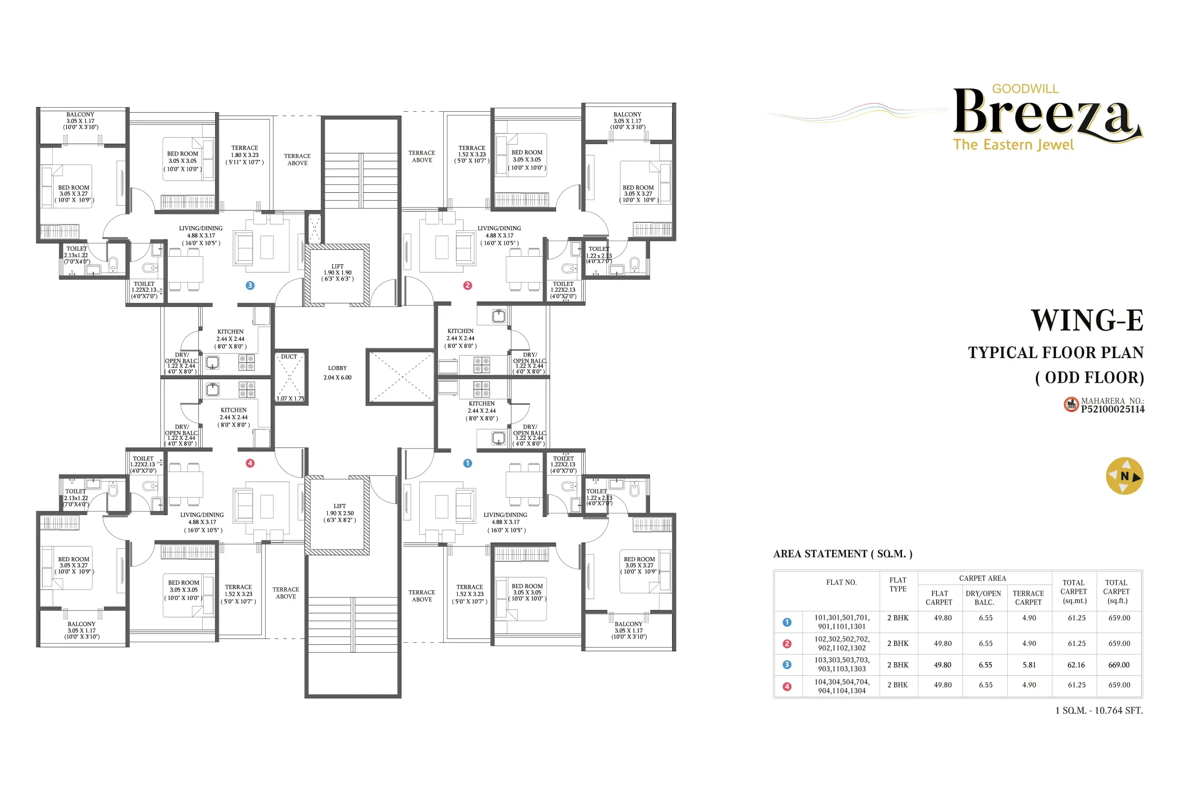 Choice Goodwill Breeza Floor plan 3