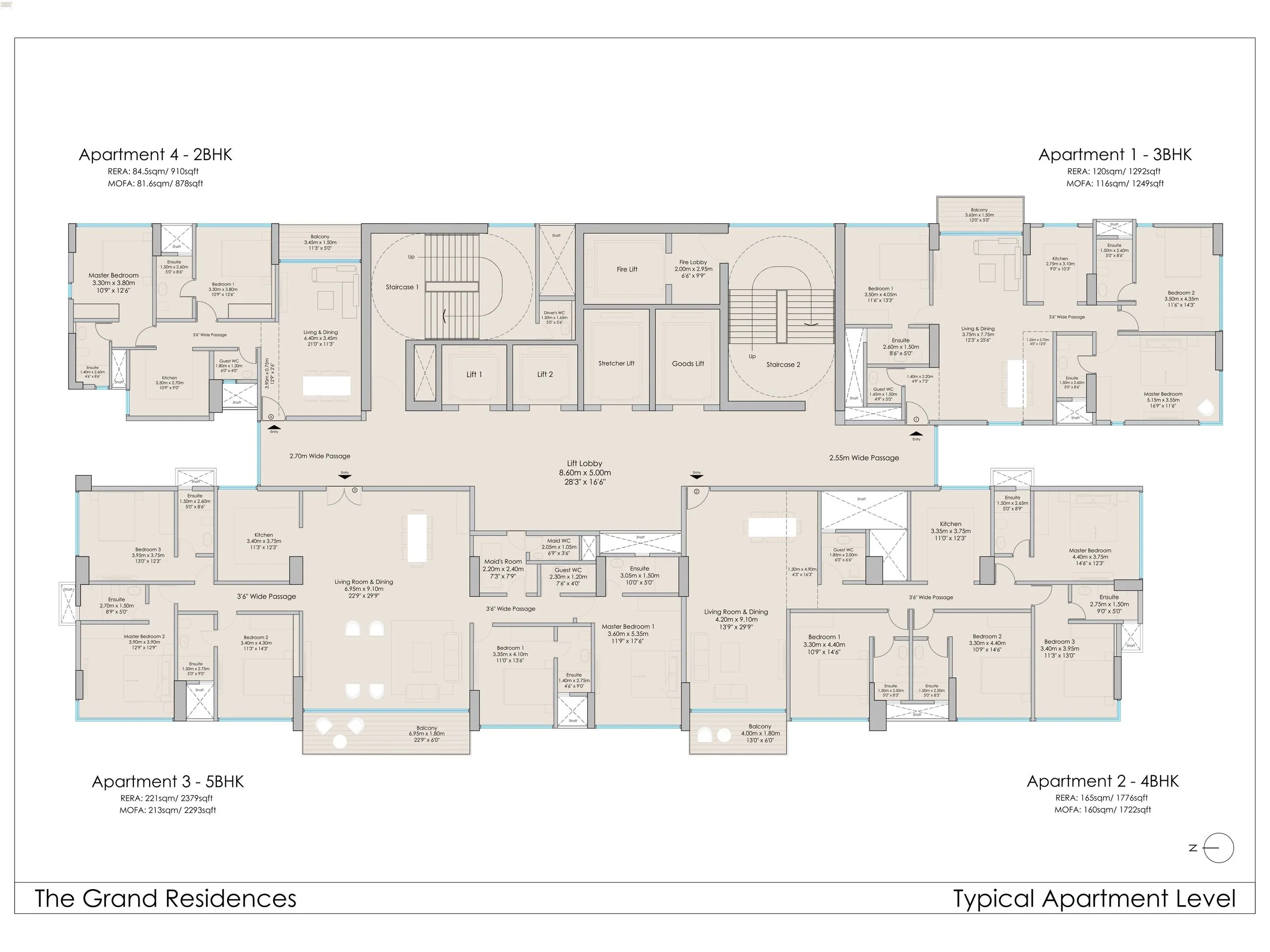 Goodwill The Grand Residences Floor plan 2