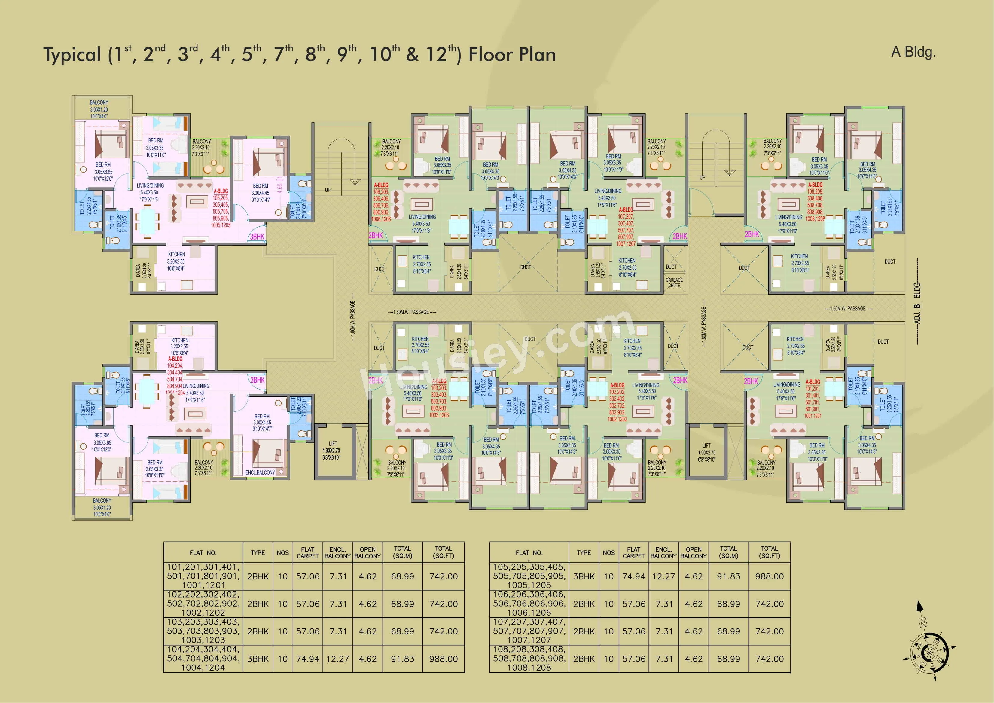 Goodwills Palaash Riveria Floor plan 1