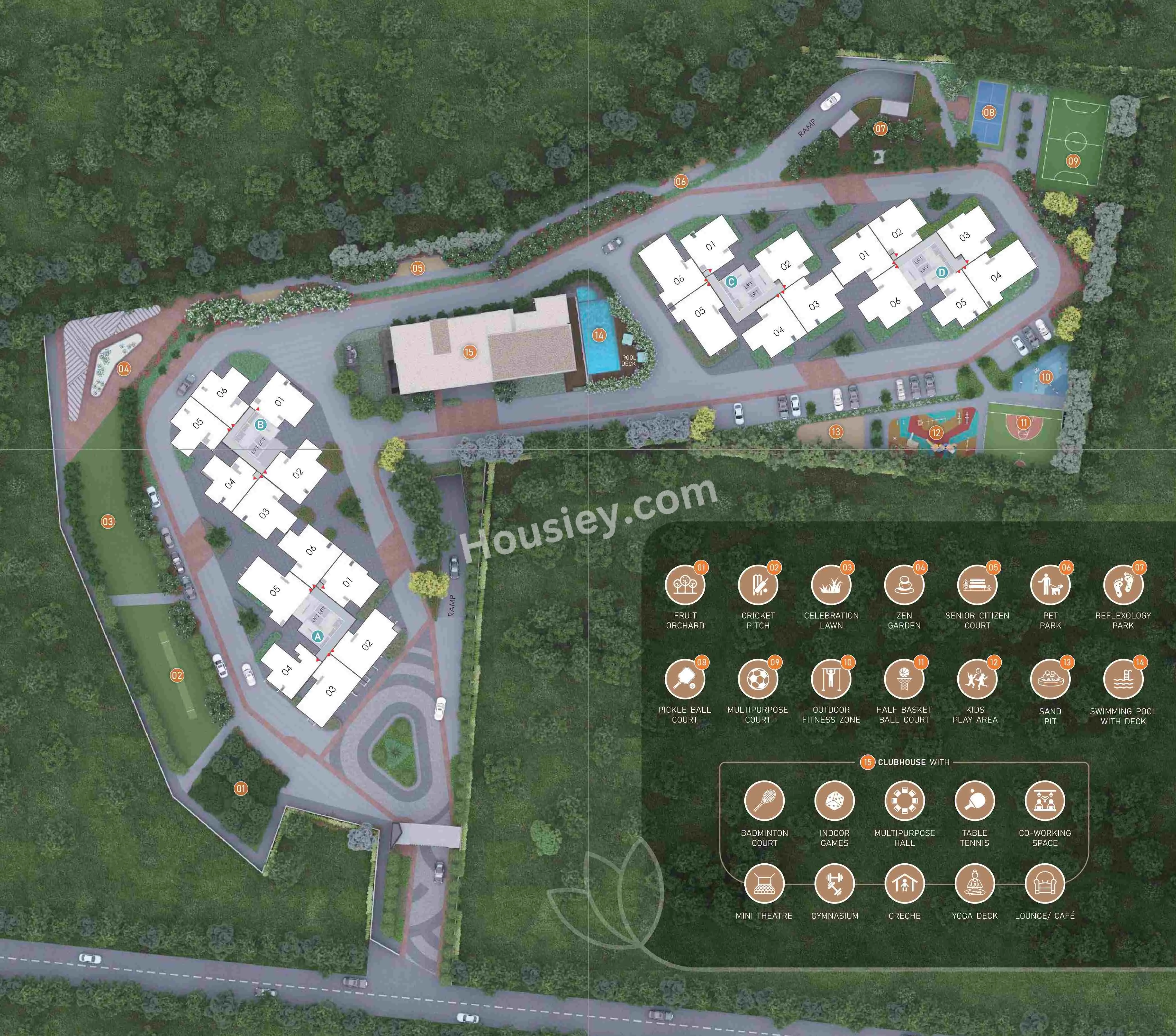 Goyal Orchid Bloomsberry Floor Plan