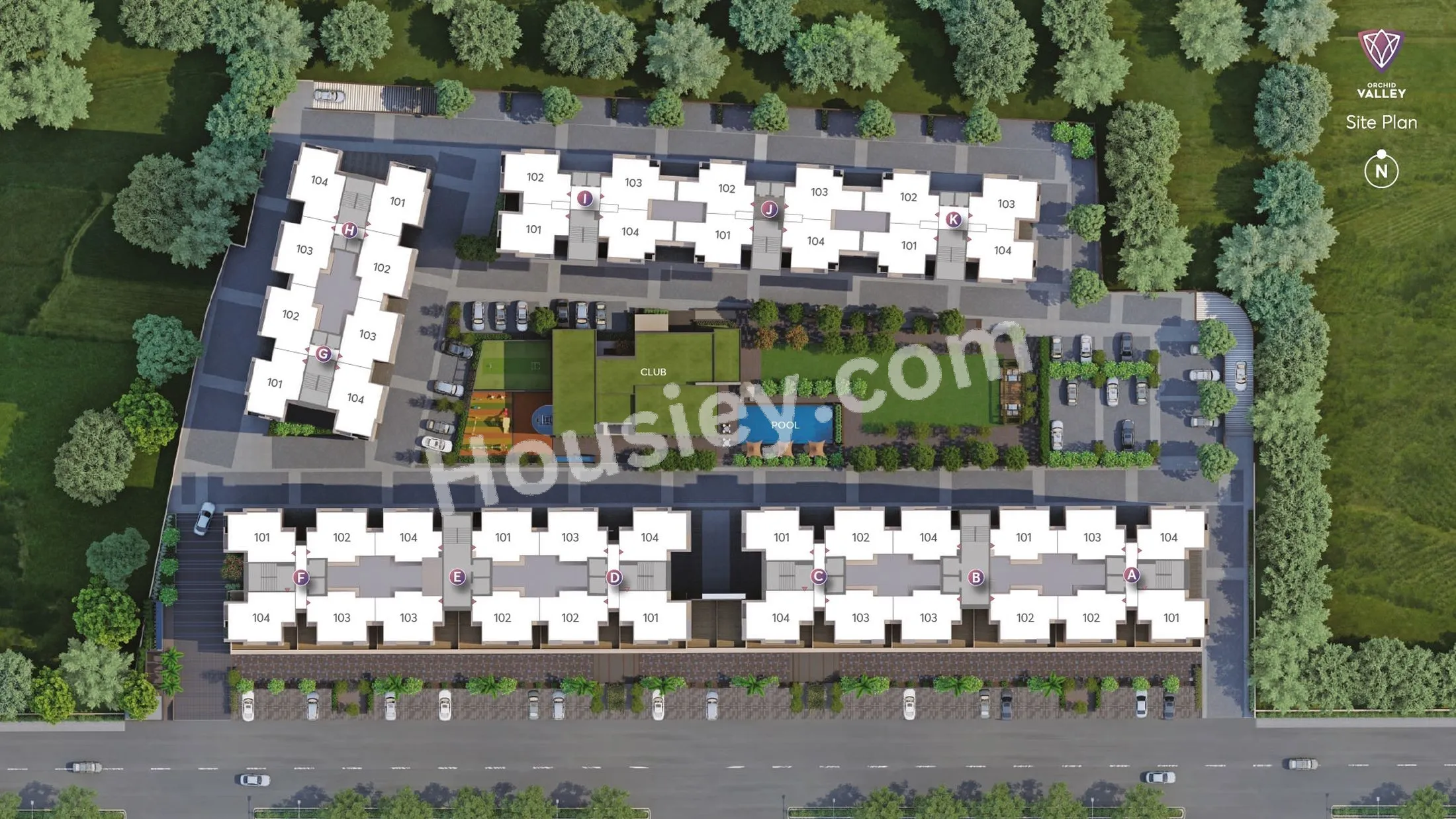 Goyal Orchid Valley Floor plan 1