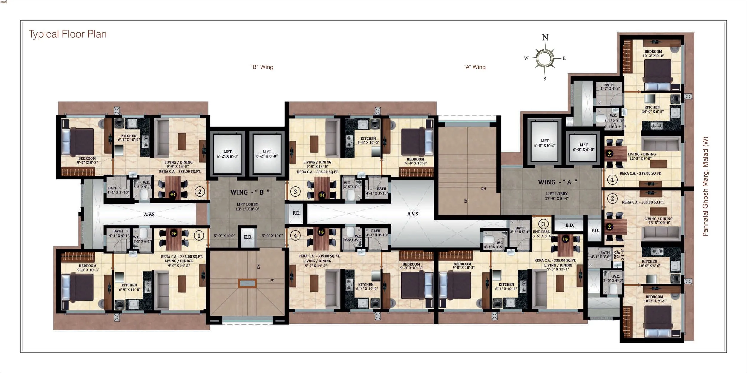 Harshail Hornbill Floor Plan