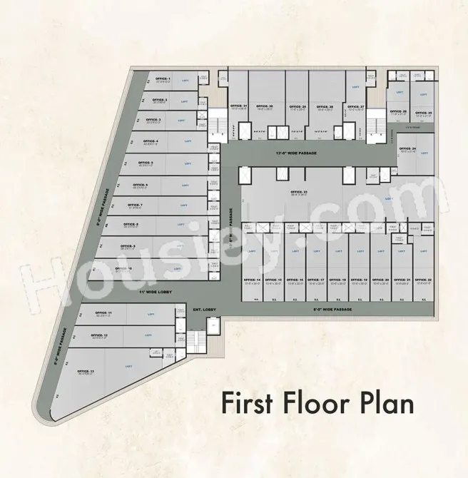 Hiltron Lifestyle Floor plan 1