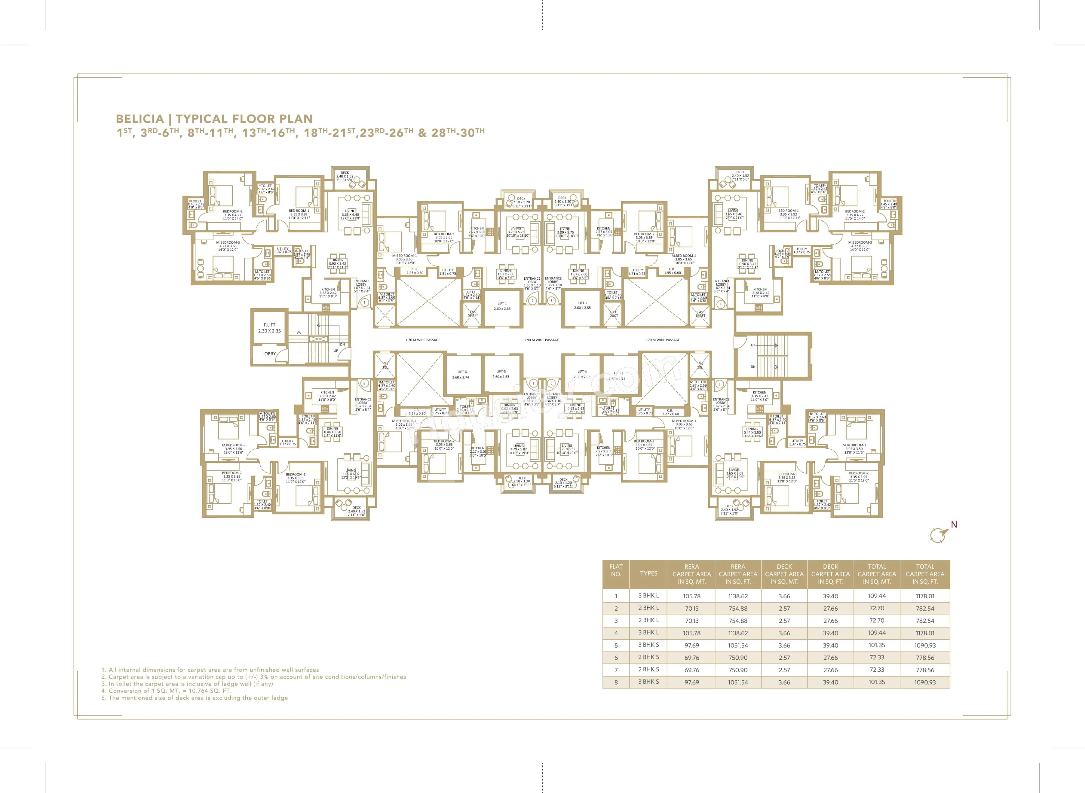 Hiranandani Belicia Master Plan