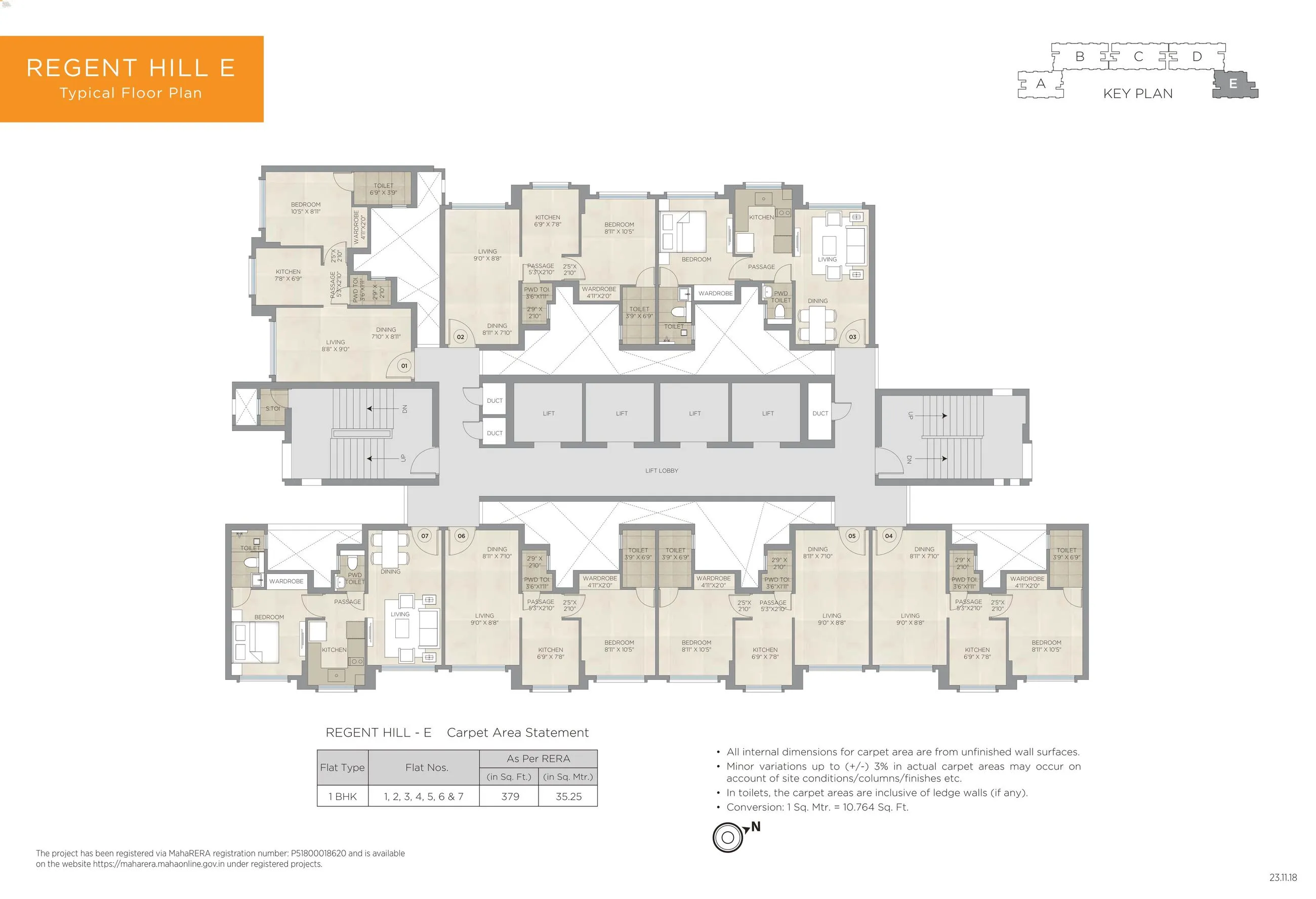 Hiranandani Regent Hill Floor plan 4
