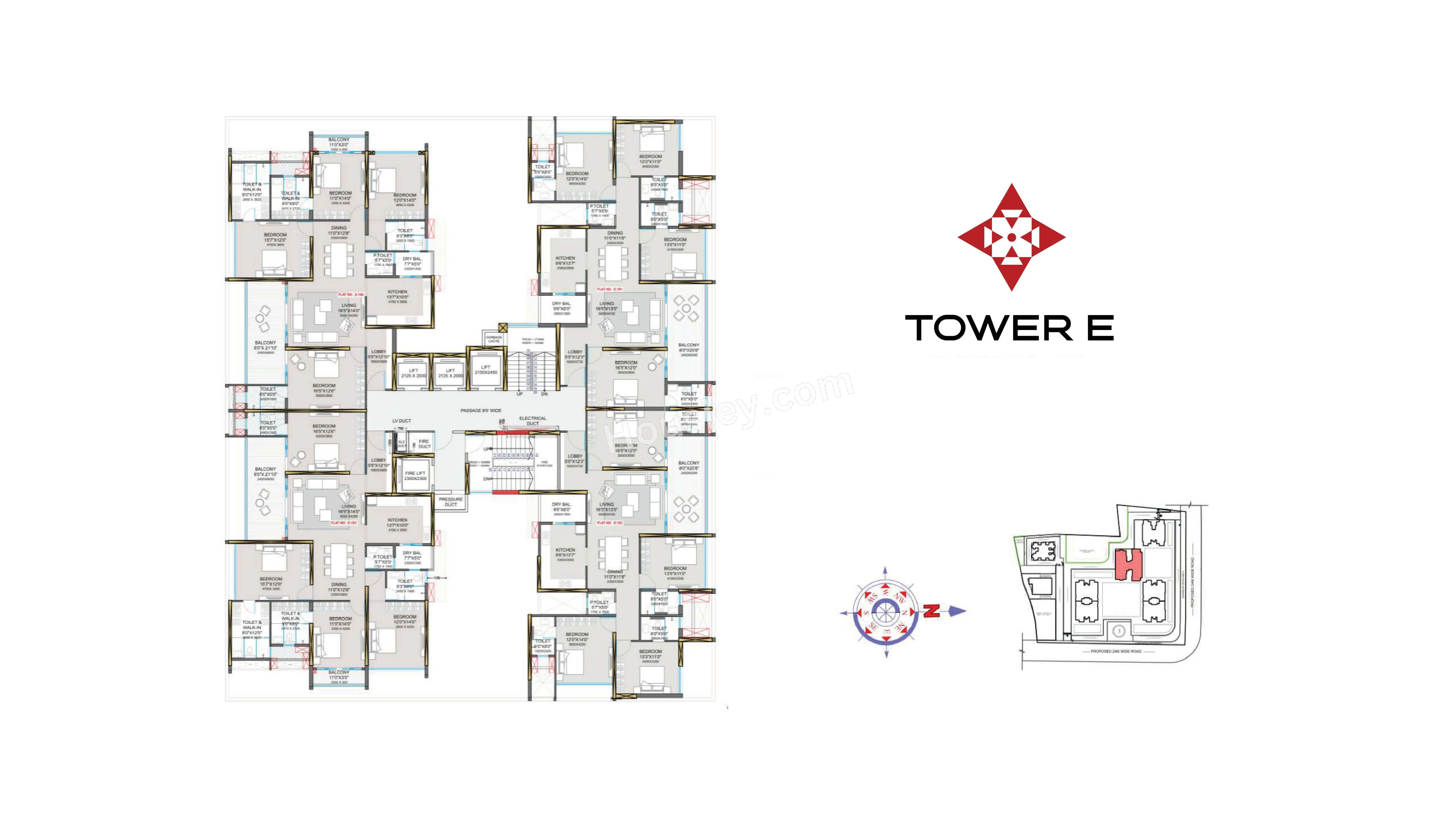 Holystico Astrana Floor plan 5