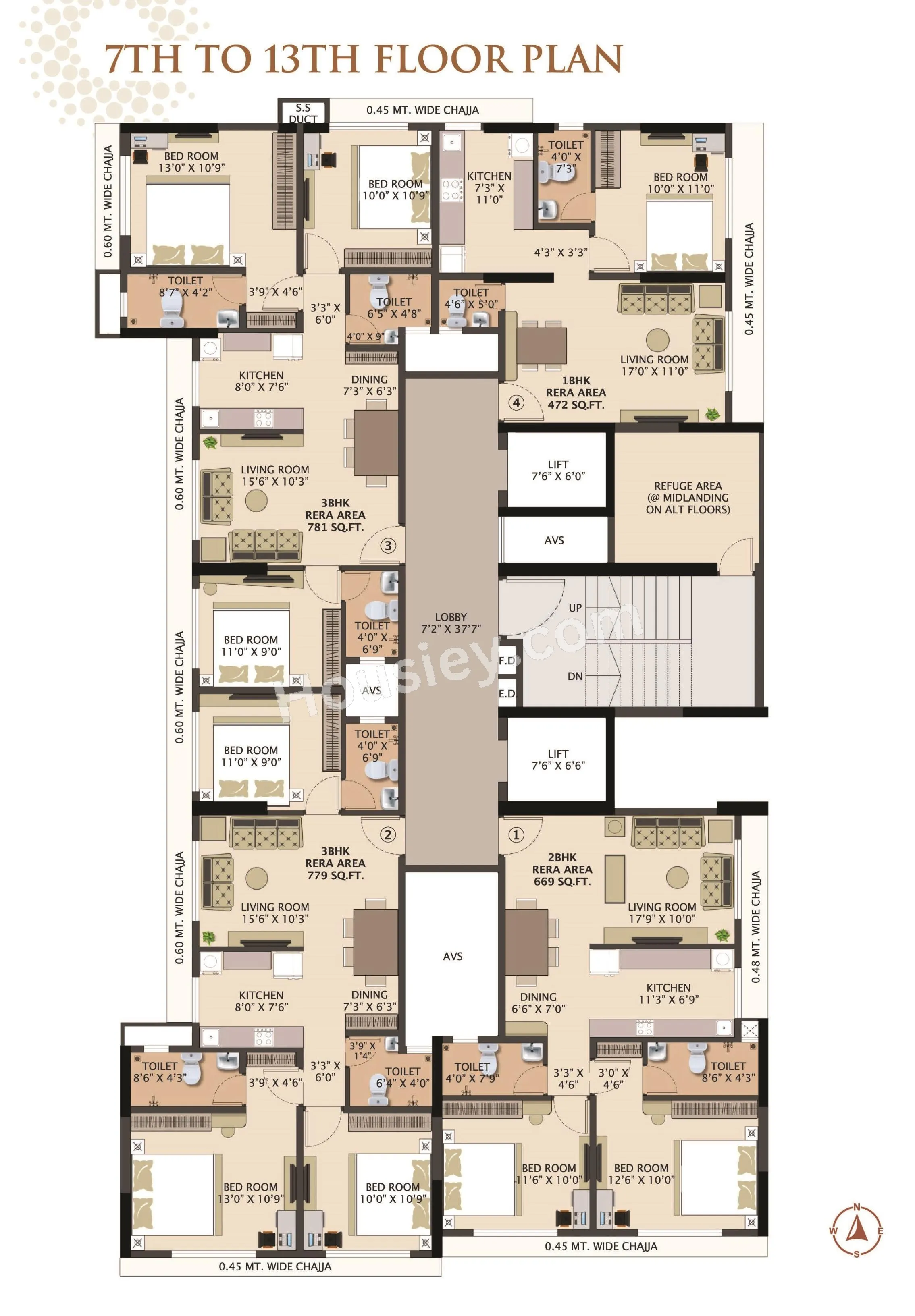 Hum Solaris Floor plan 1