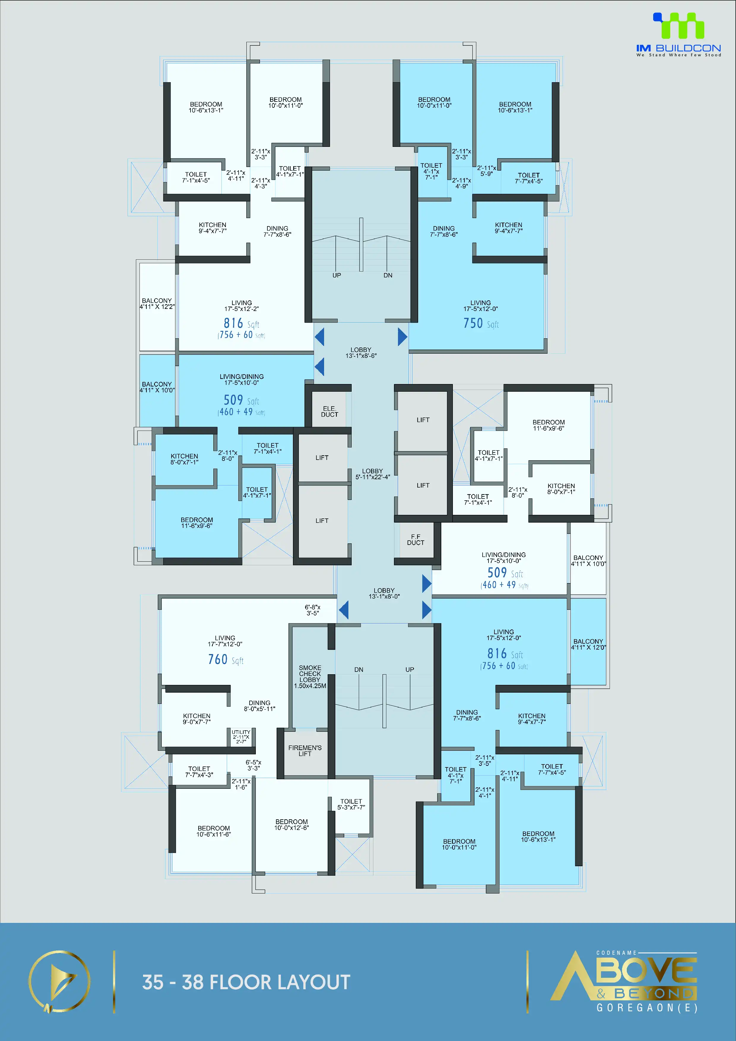 IM Applaud 38 Floor plan 1