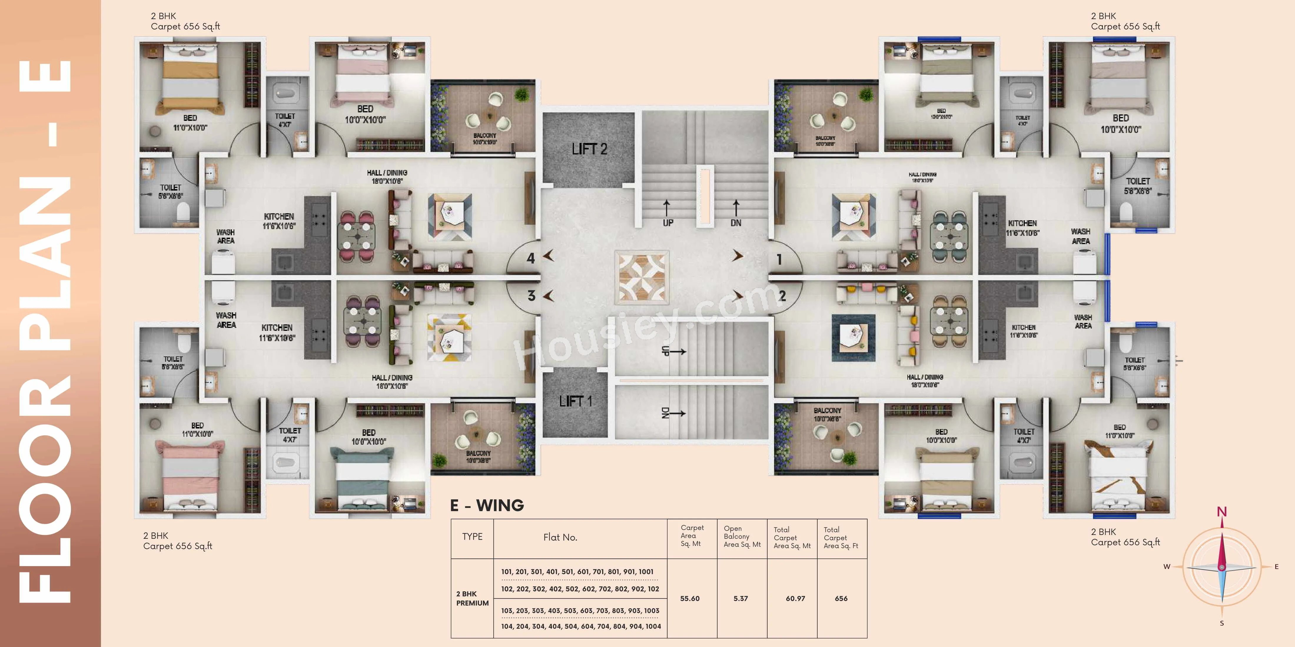 IRIS Capetown Heights Floor plan 1