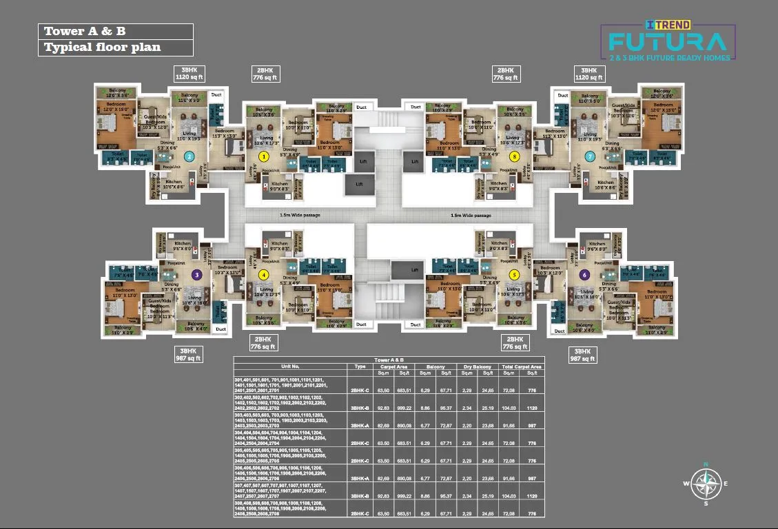 Saheel ITrend Futura Floor plan 5