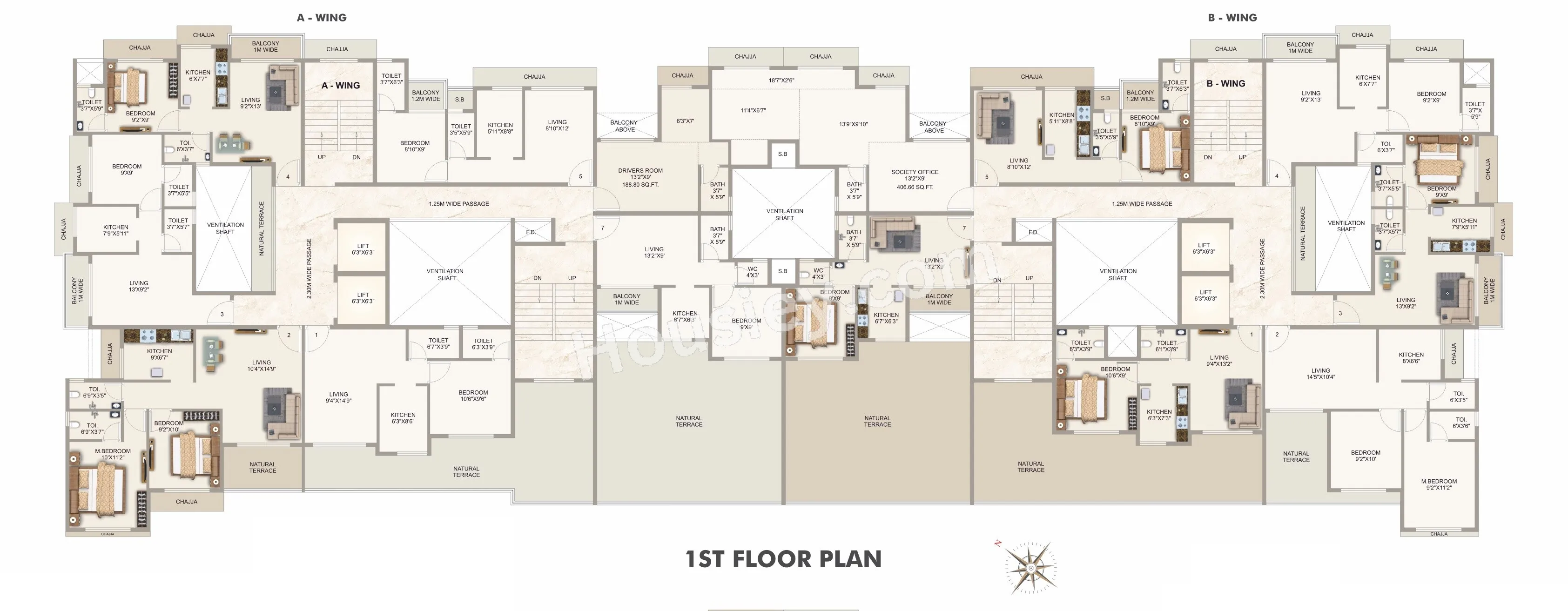 Infinity Icon Floor plan 1