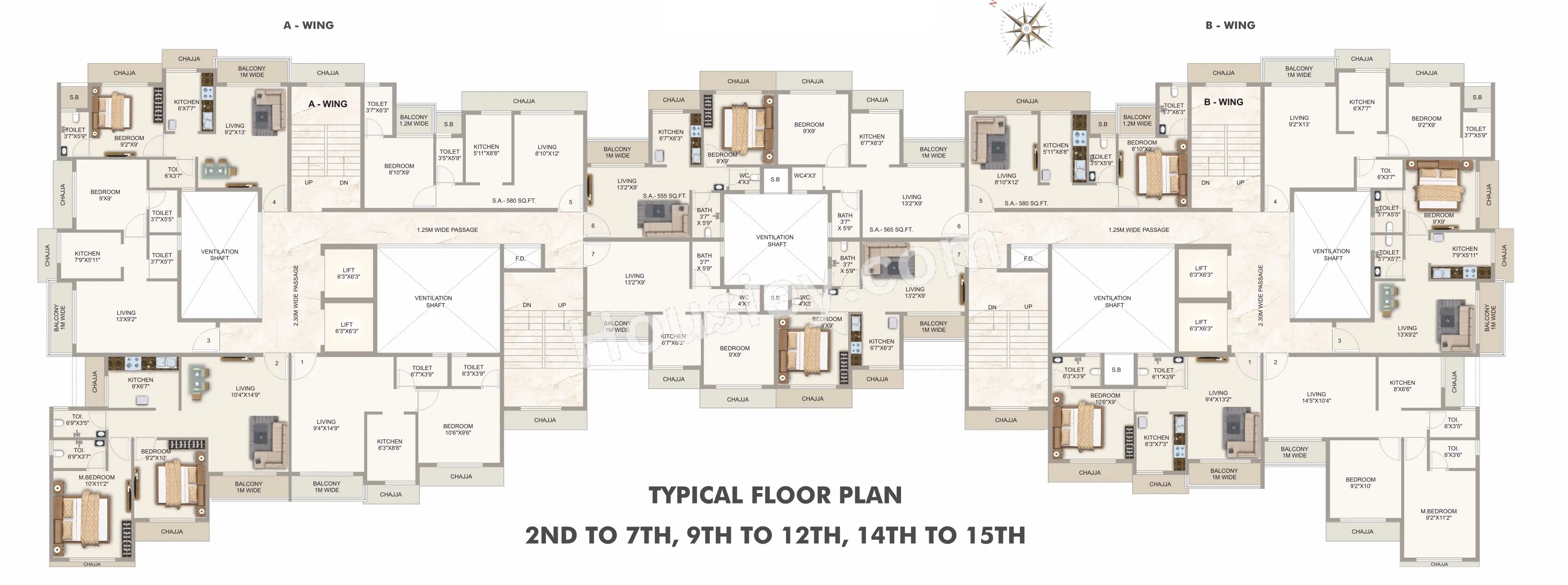 Infinity Icon Floor plan 3