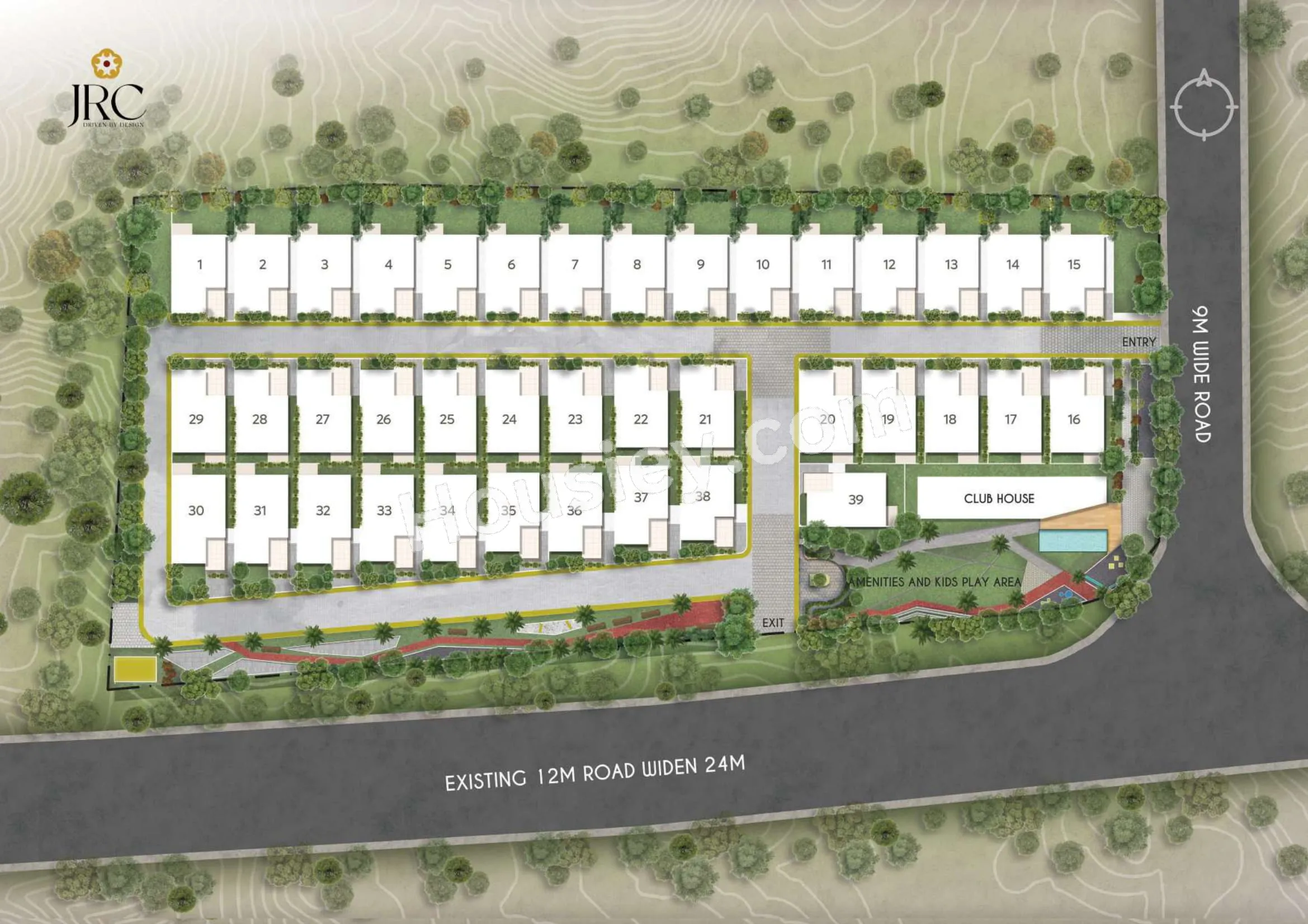 JRC Sanzio Floor Plan
