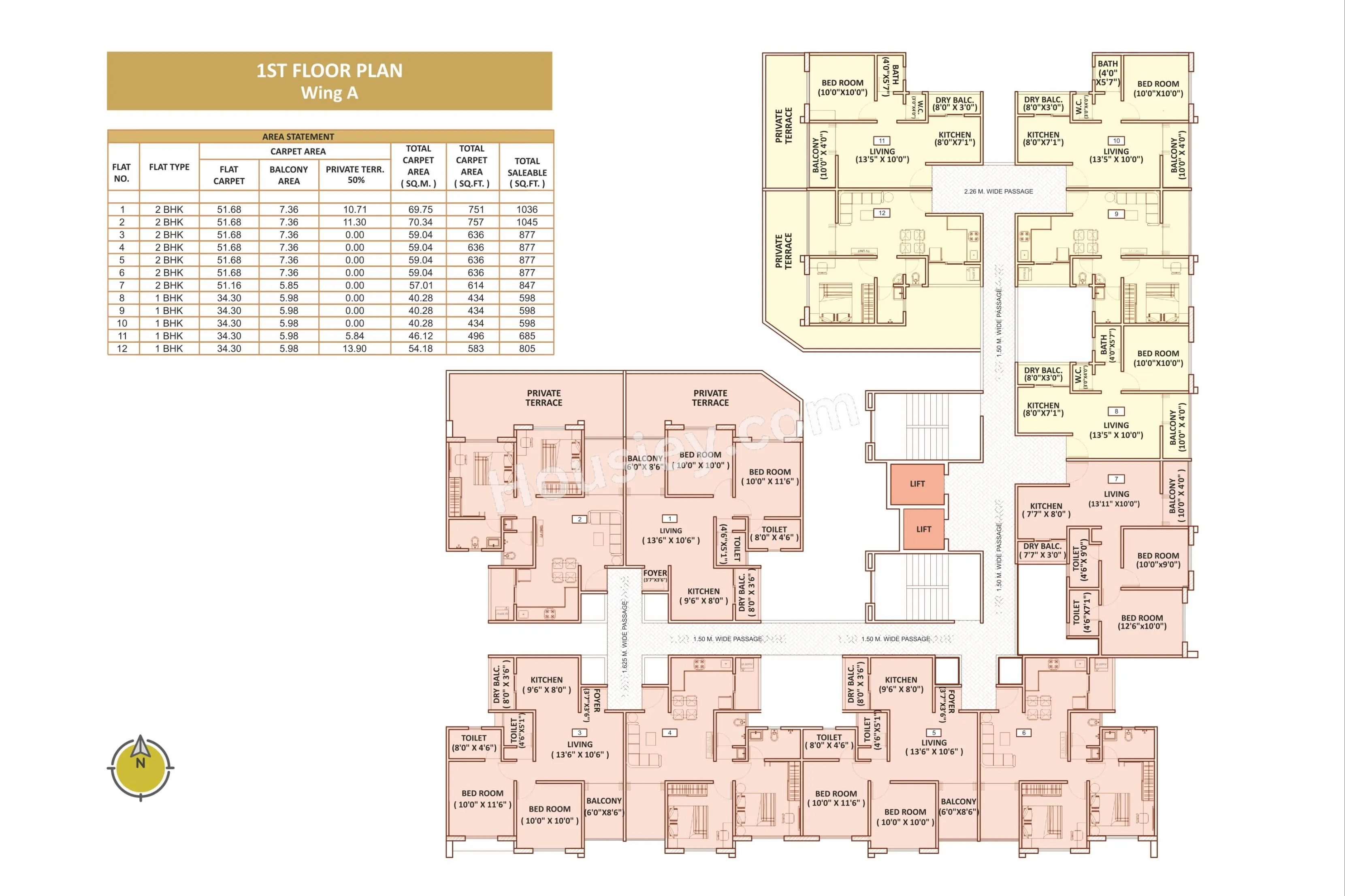 Jefro Kingstown Floor plan 1