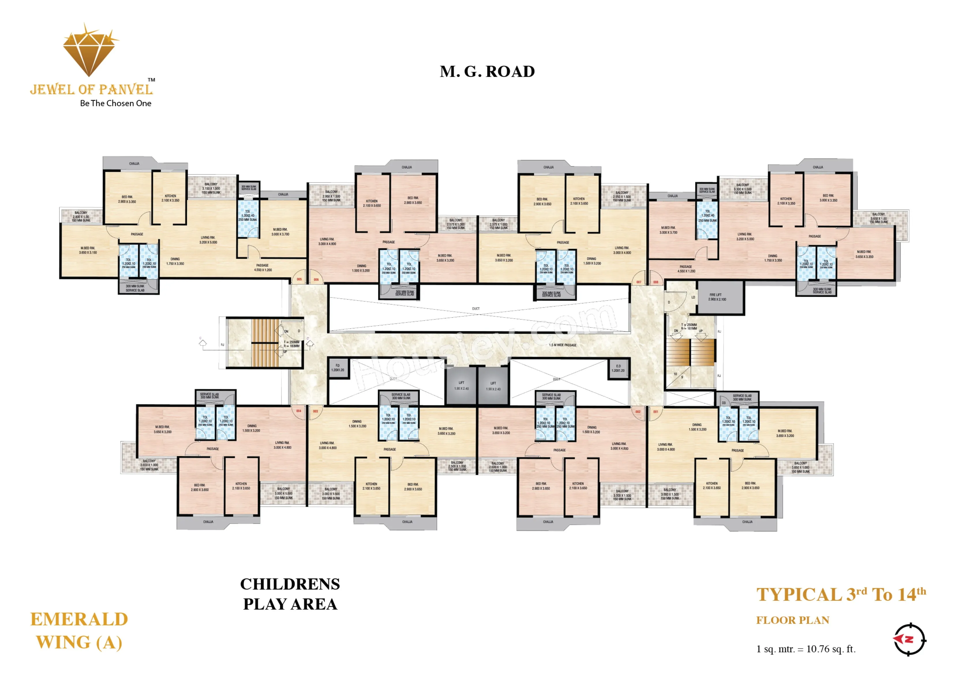 Jewel Of Panvel Floor plan 2