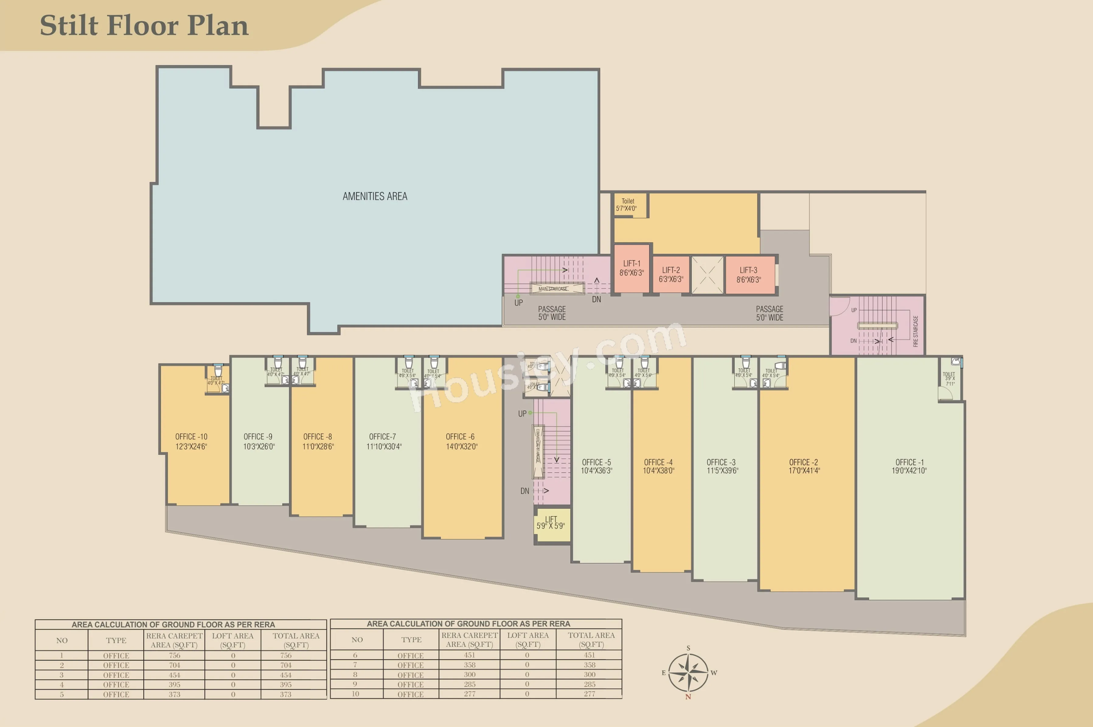 Krupasindhu Town Square Floor plan 4