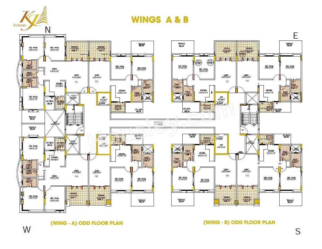 KJ Towers Floor plan 1